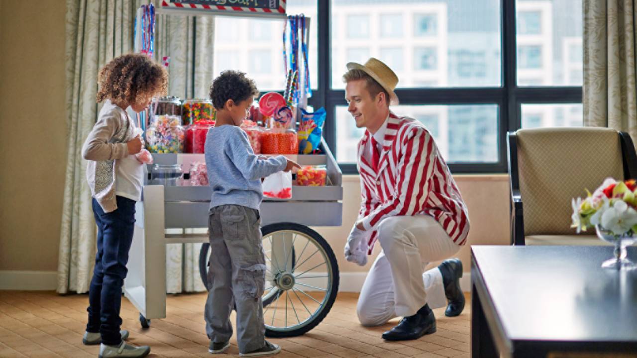 Ritz-Carlton Chicago's candy man. Image courtesy of the hotel.