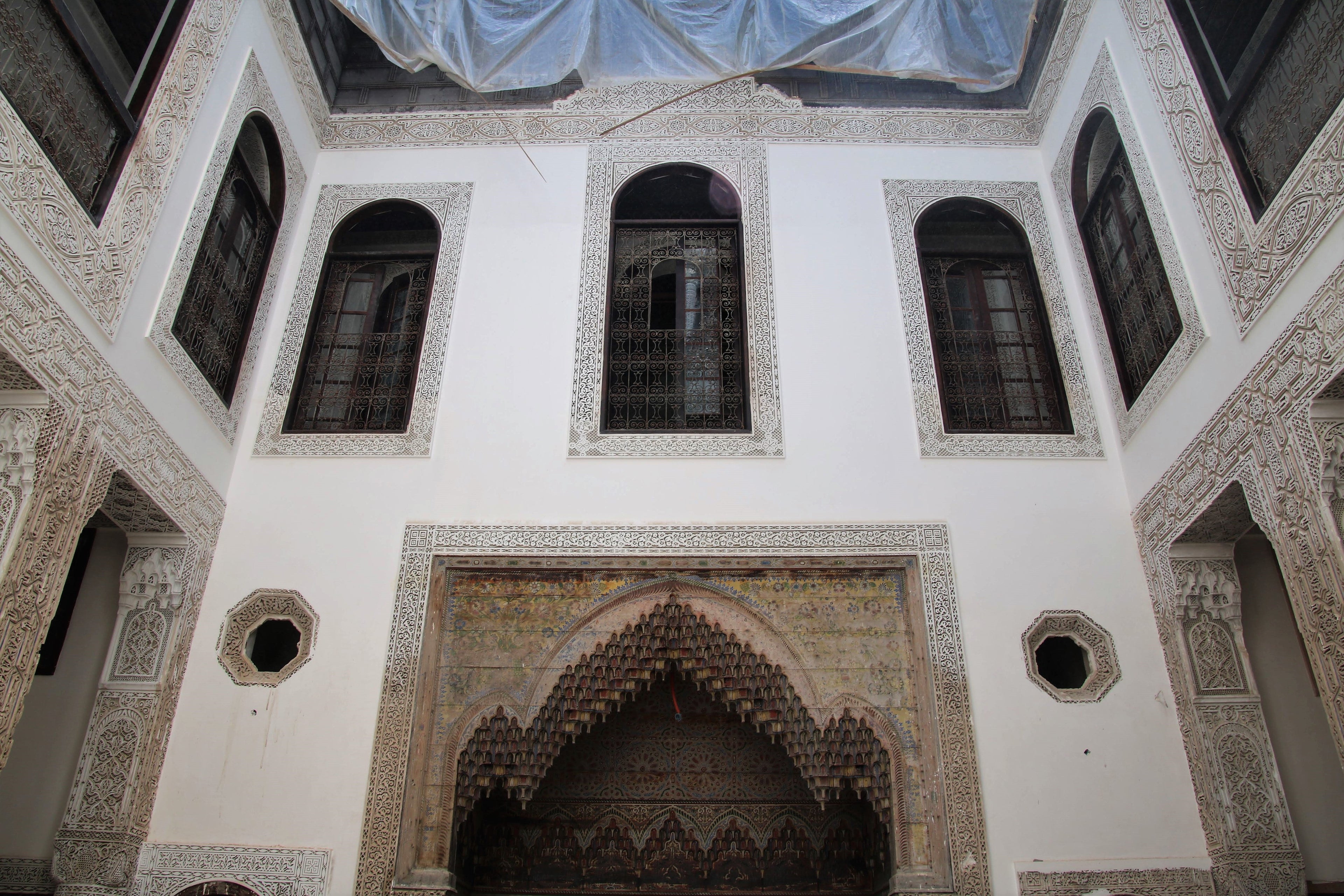 The riad was pretty impressive
