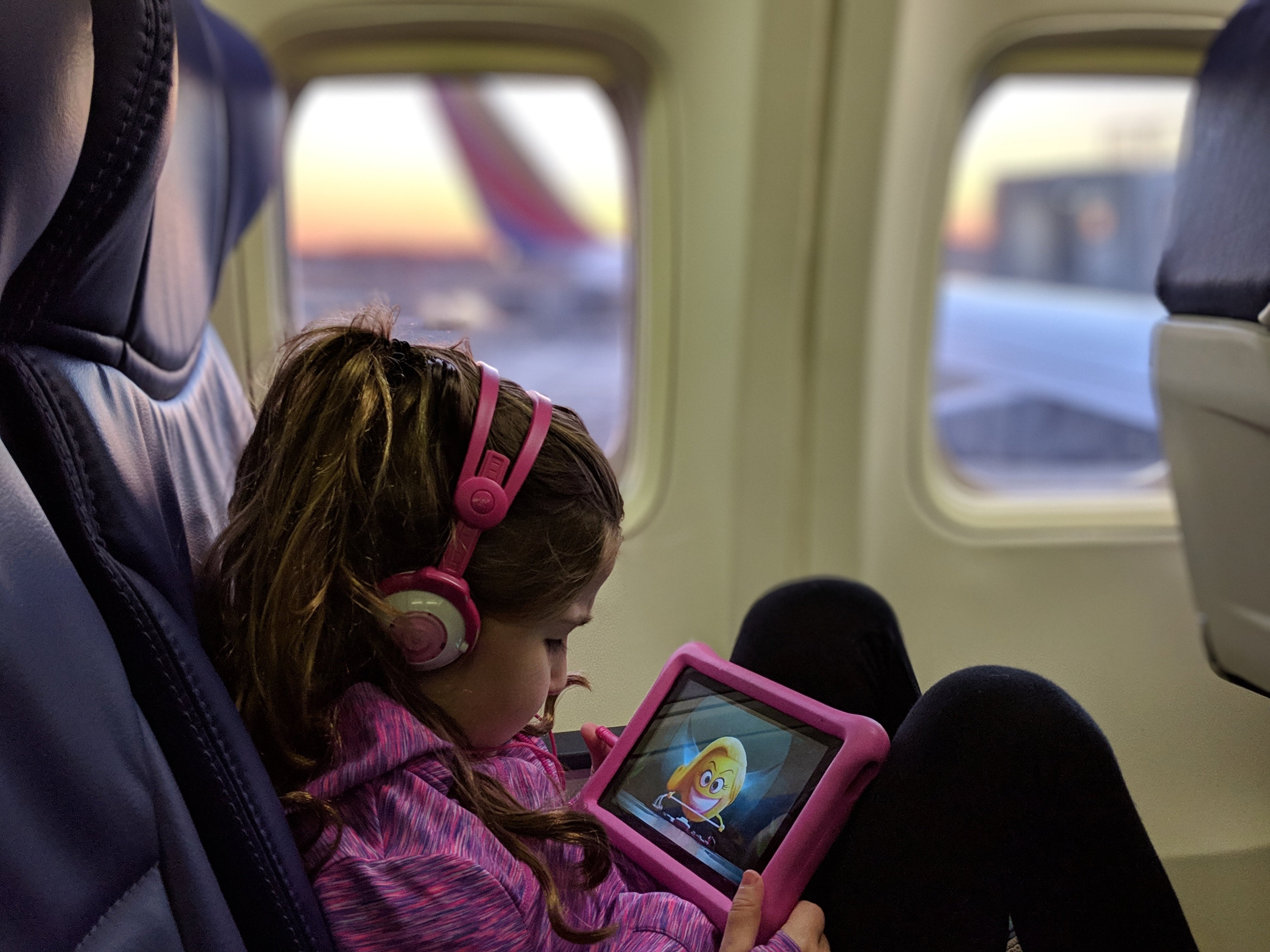 Entertainment to keep children occupied on a flight (Photo courtesy of Deals We Like / Jennifer Yellin)