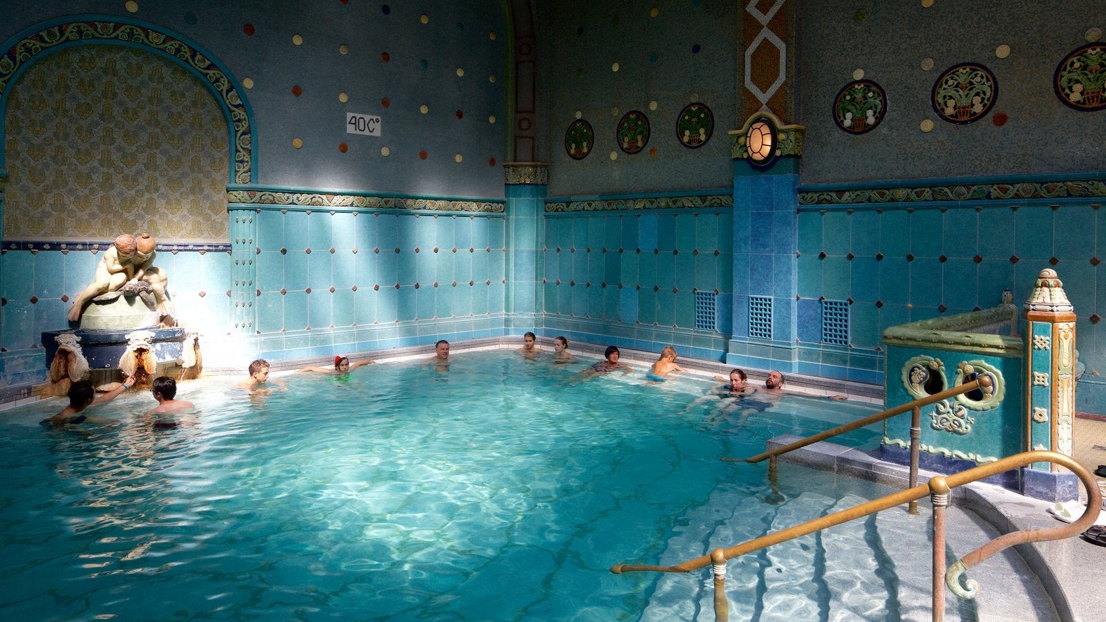 The Gellert Thermal Baths. (Photo courtesy of Expedia)