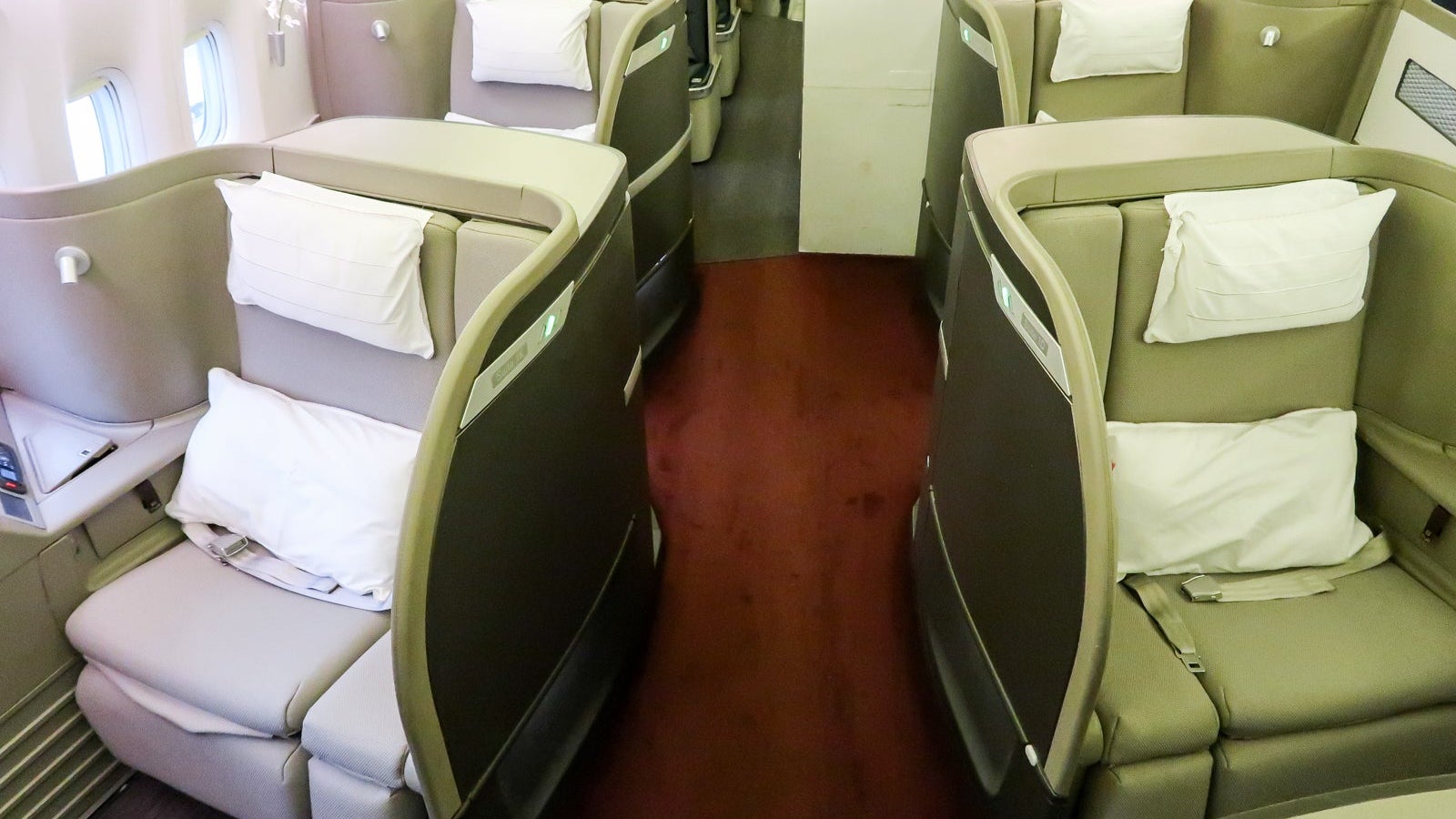 Cathay Pacific 777-300ER First Class HKG-BOS-19