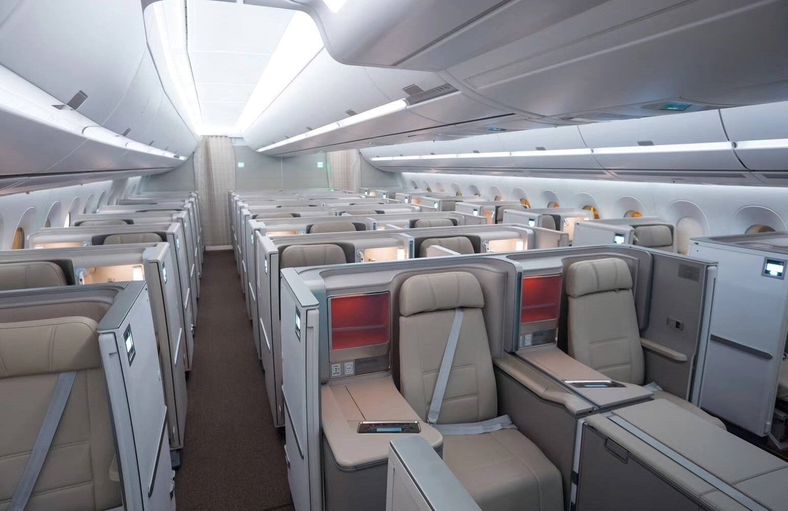 China Eastern Business Class Cabin