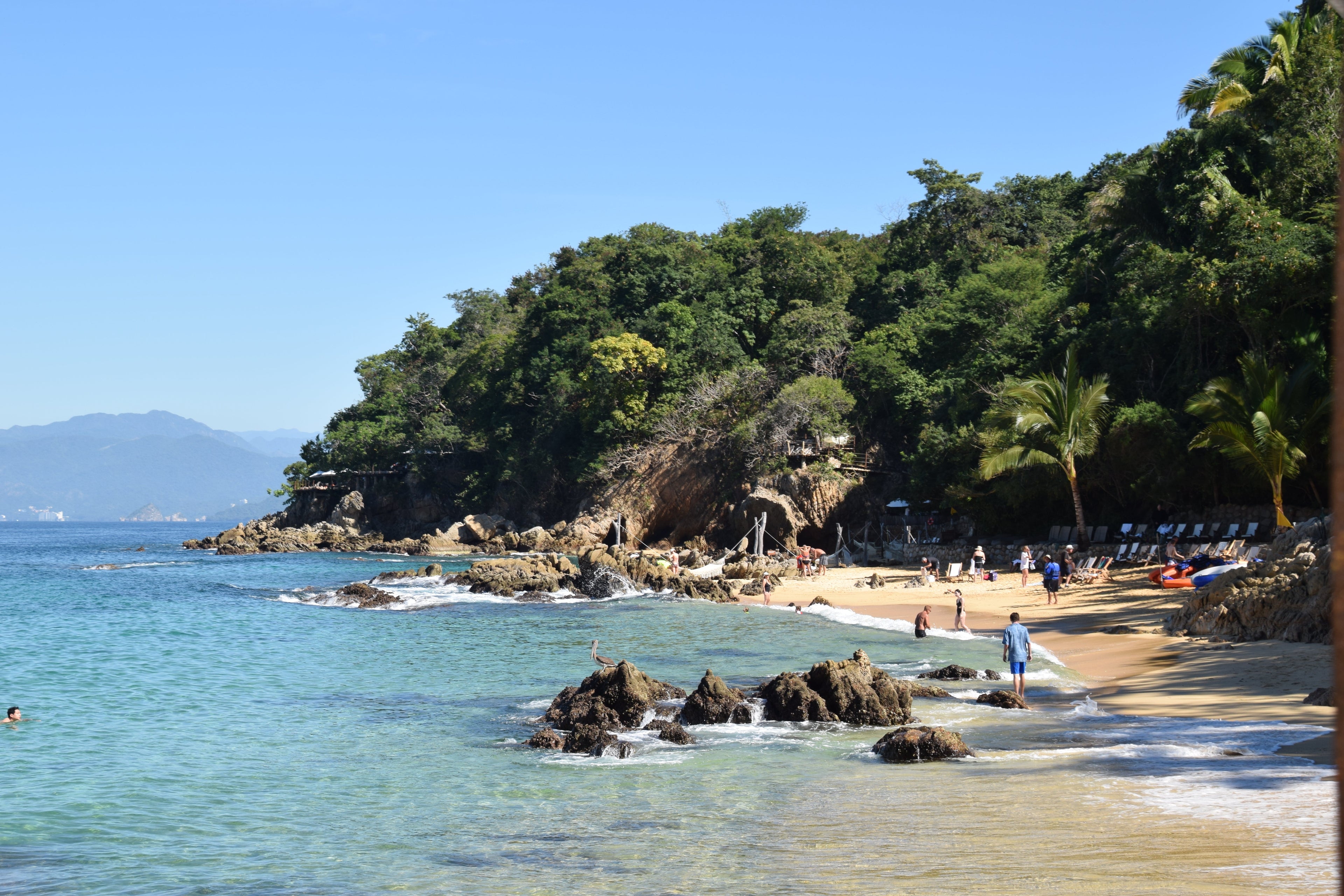 Las Caletas private beach in Puerto Vallarta