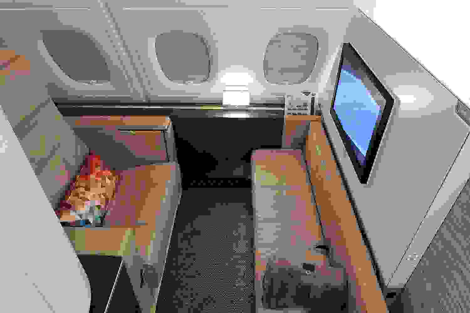 Etihad First Class Apartment on the A380 (Photo by JT Genter / The Points Guy)