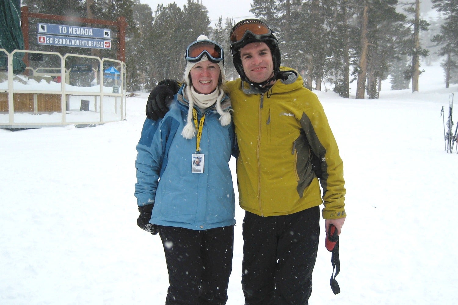 Family Friendly Tahoe Ski Resorts - Heavenly Snowy Day