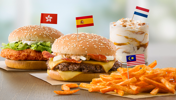 International McDonalds items available in South Florida