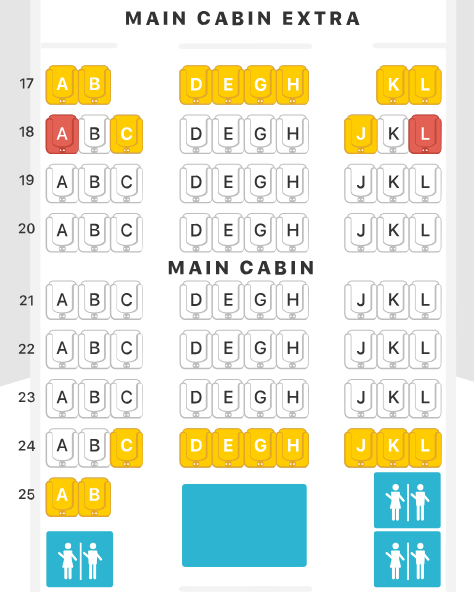 SeatGuru map.