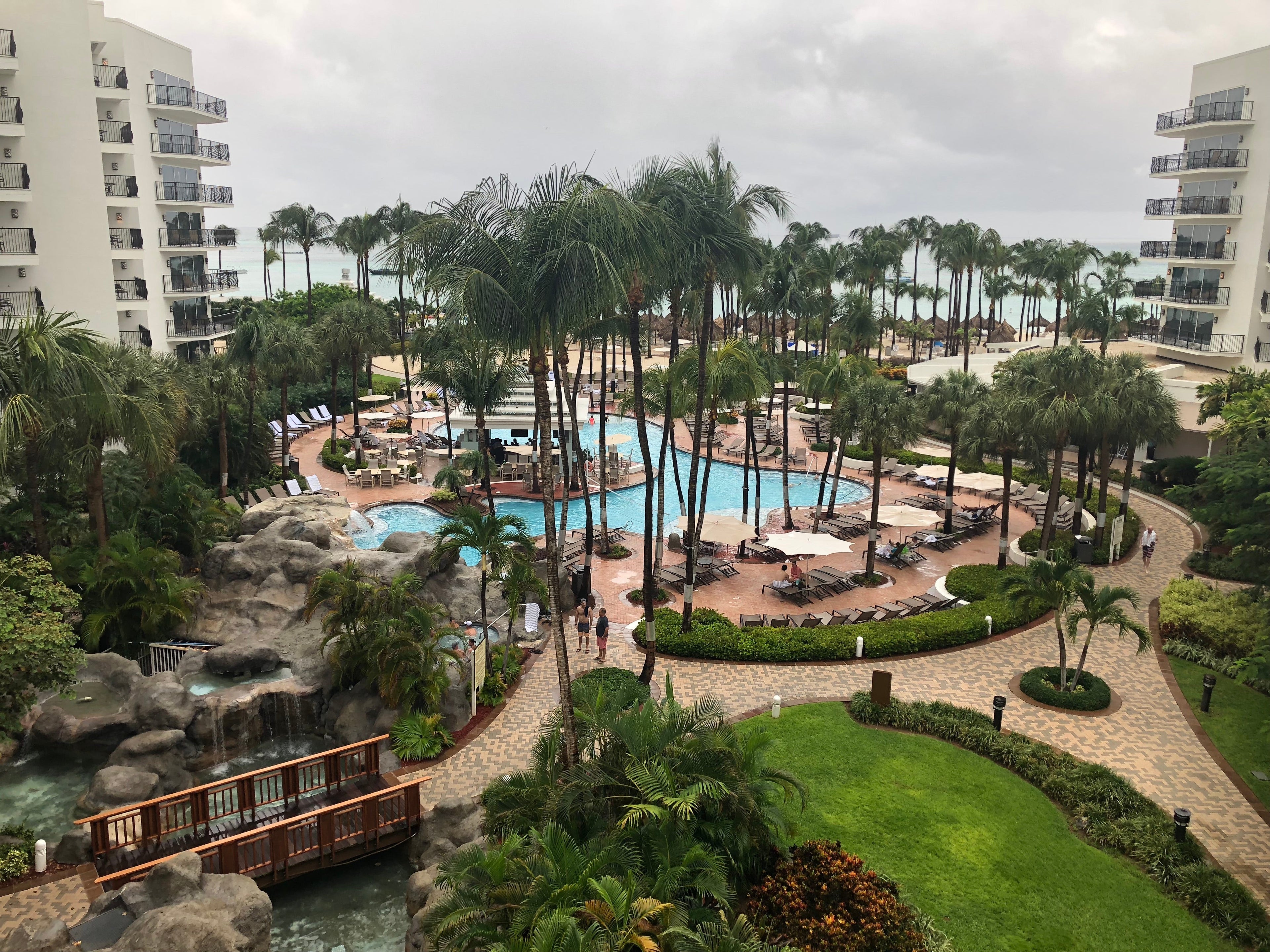 Resort view of the Marriott Aruba Resort & Stellaris (Photo courtesy of Jennifer Yellin / Deals We Like)