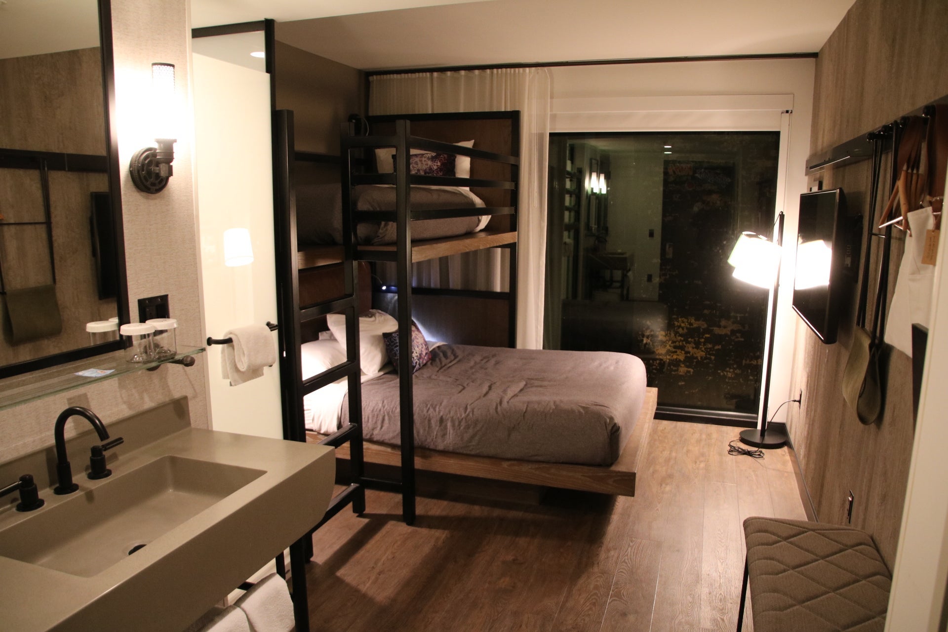 Those bunks may give you so much more room for activities, but not with the little ones.