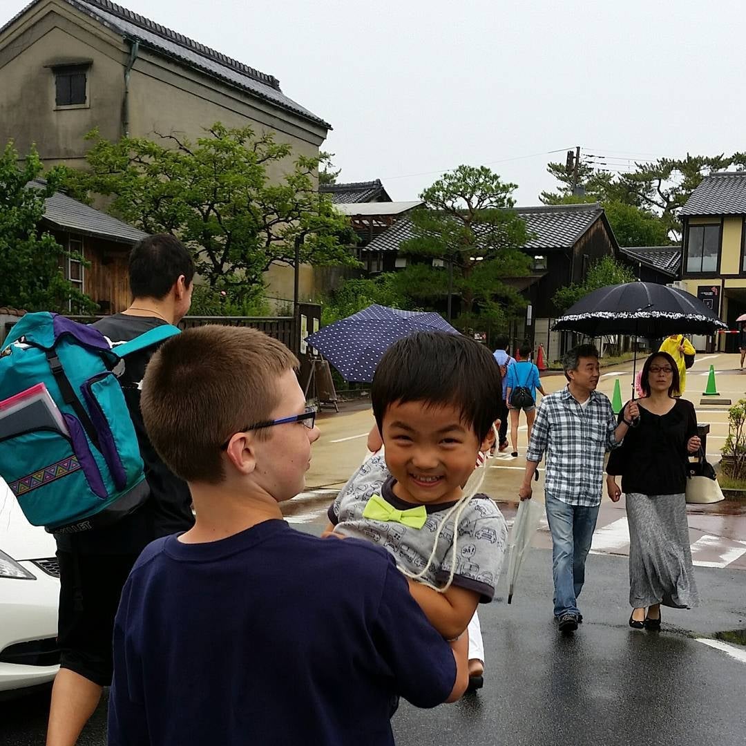 Making friends in Nara, Japan. Photo by Dia Adams