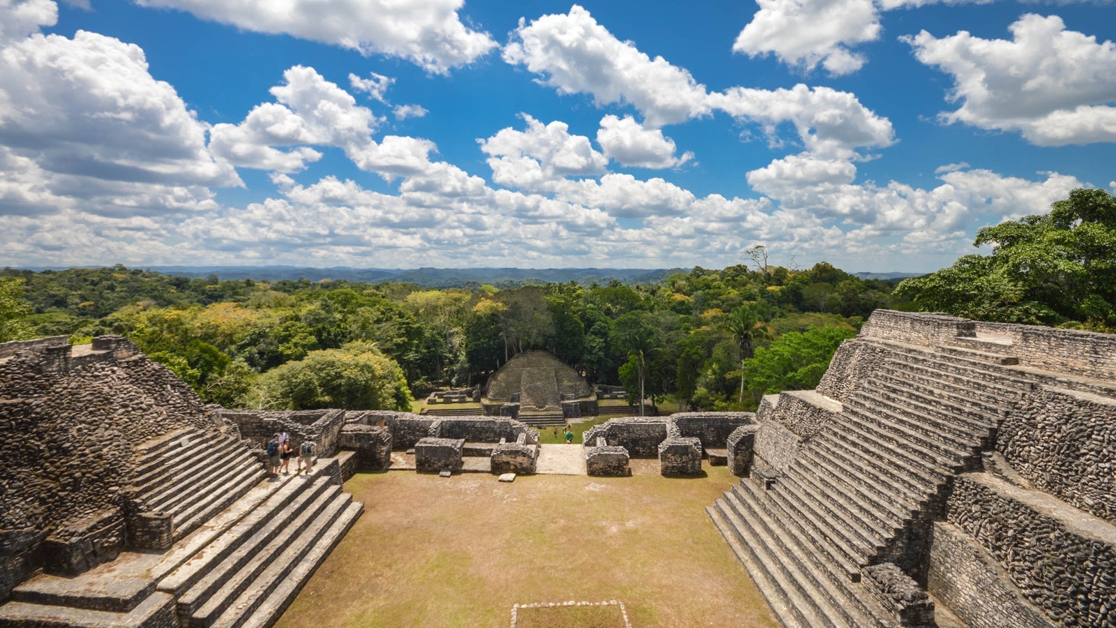 Caana pyramid in Belize