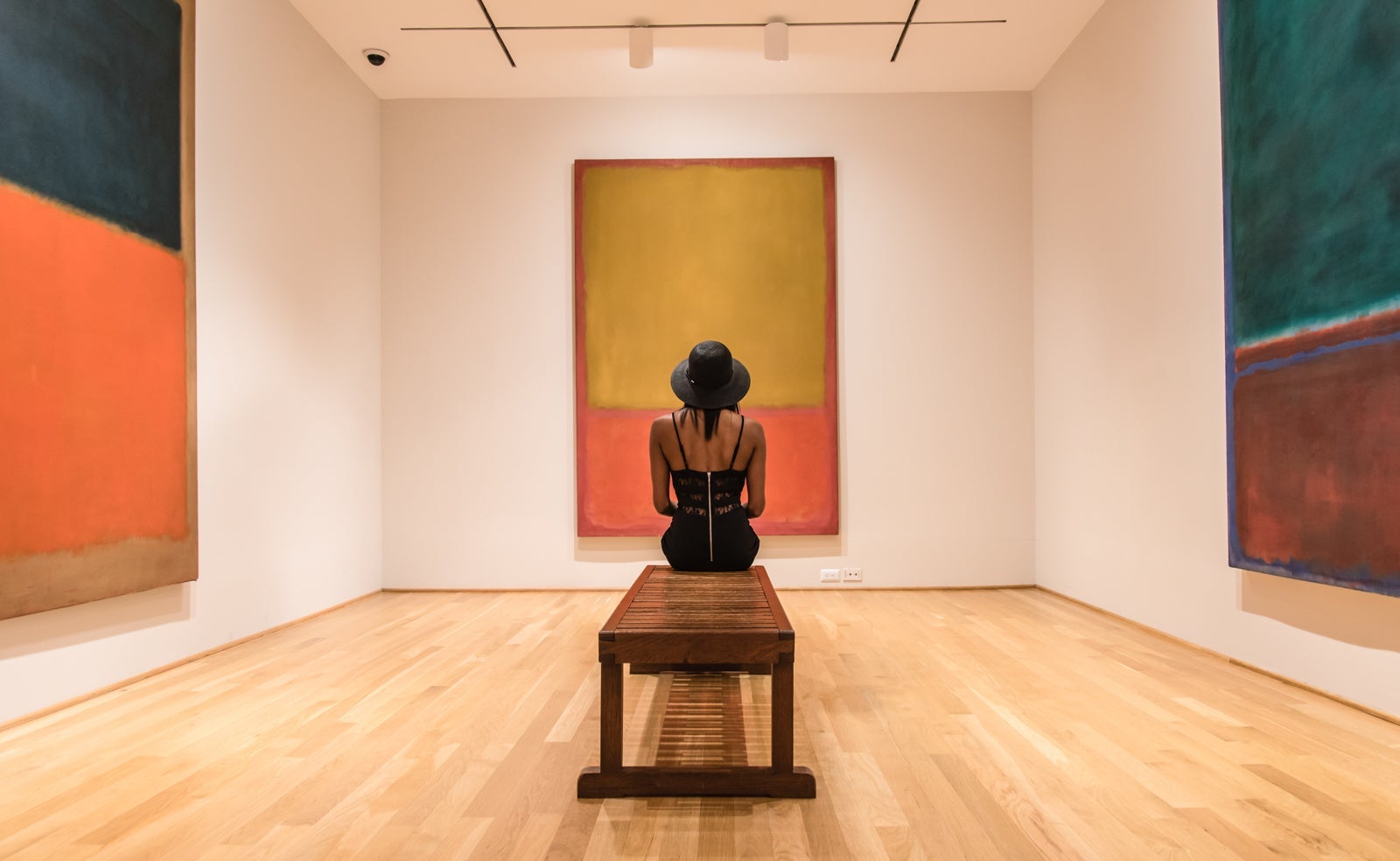 The Rothko Room at the Phillips Collection. (Photo by Andre Chung for The Washington Post via Getty Images)