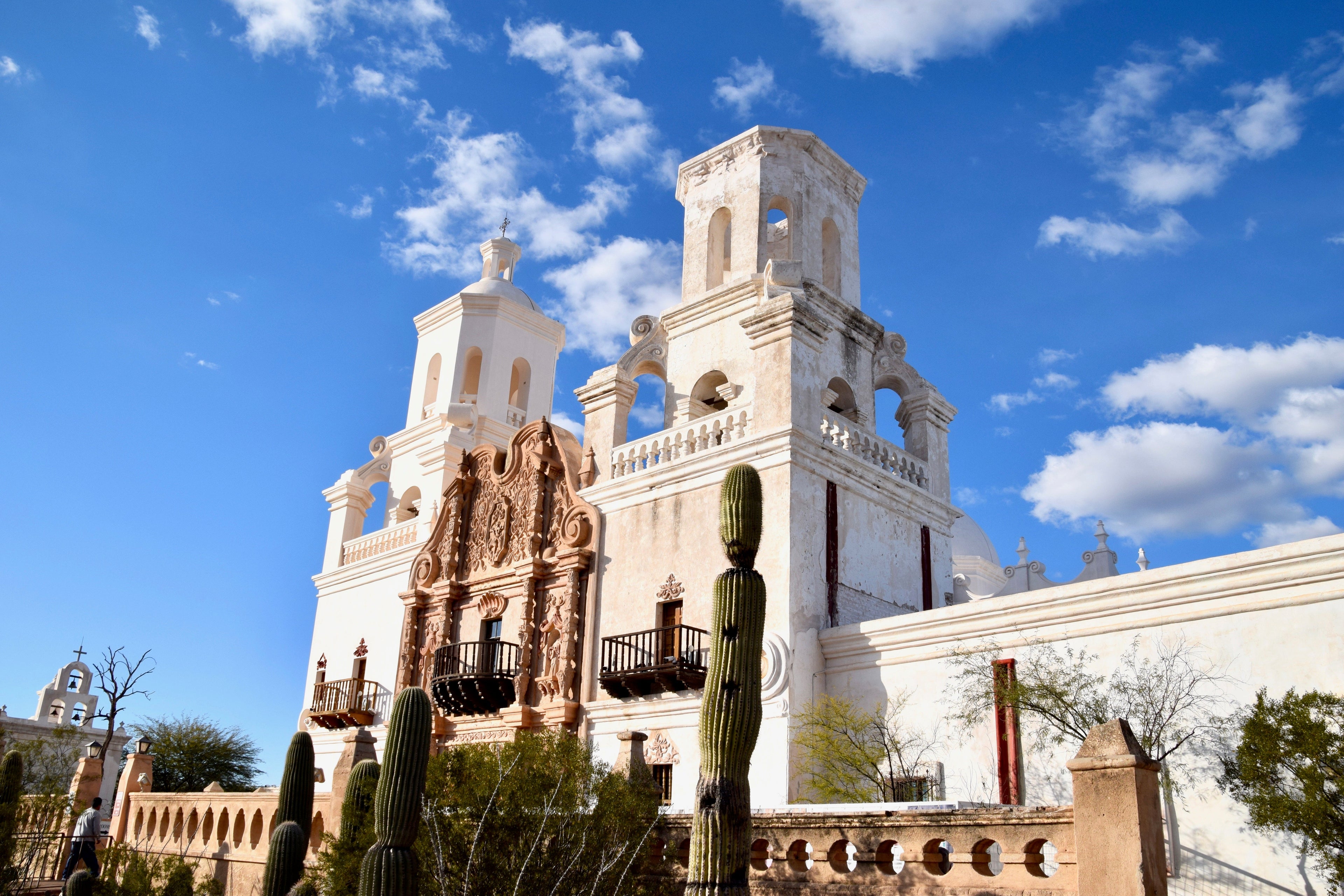 Mission San Xavier del Bac in Tucson Arizona