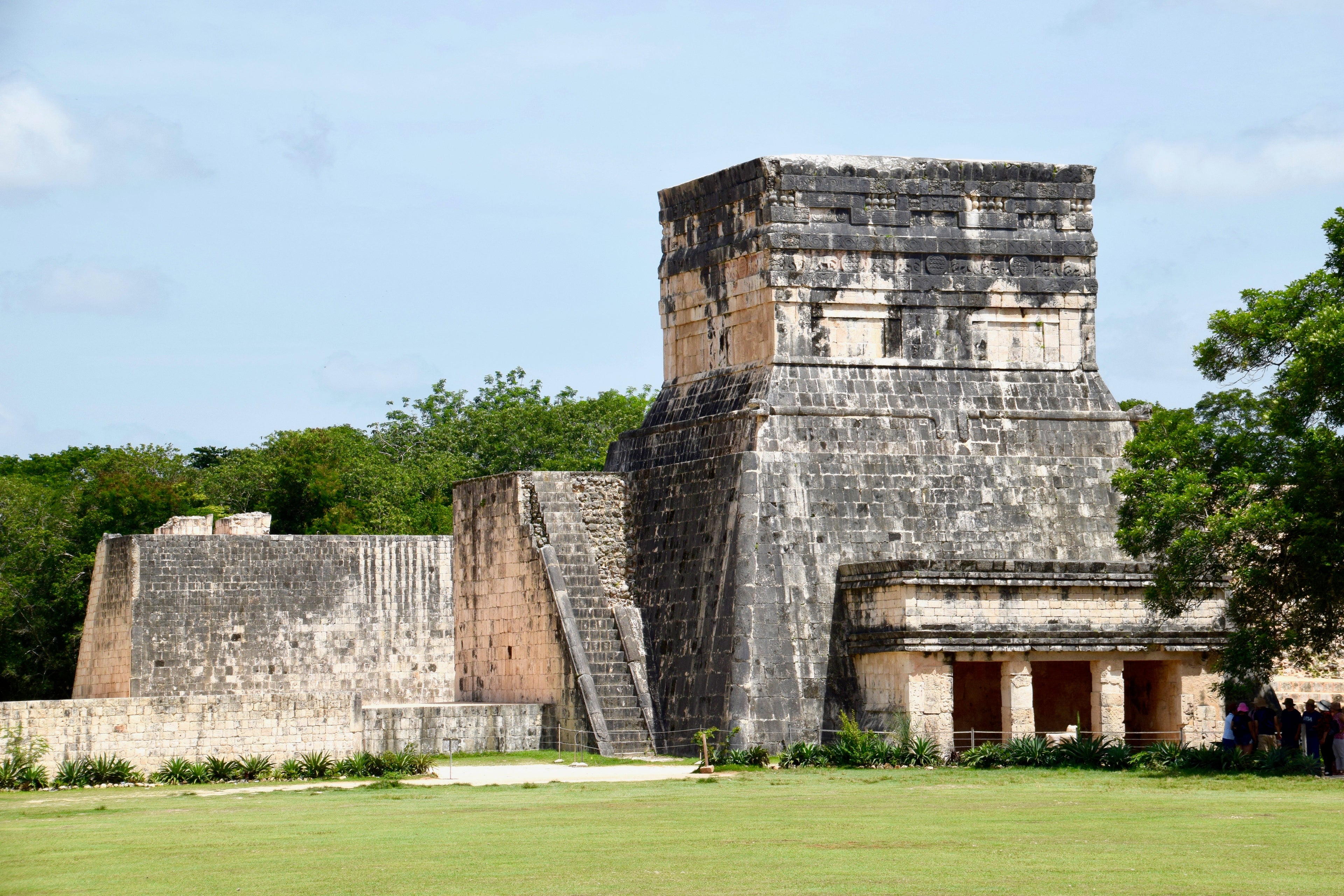 Mayan ruins at Chichen Itza Mexico