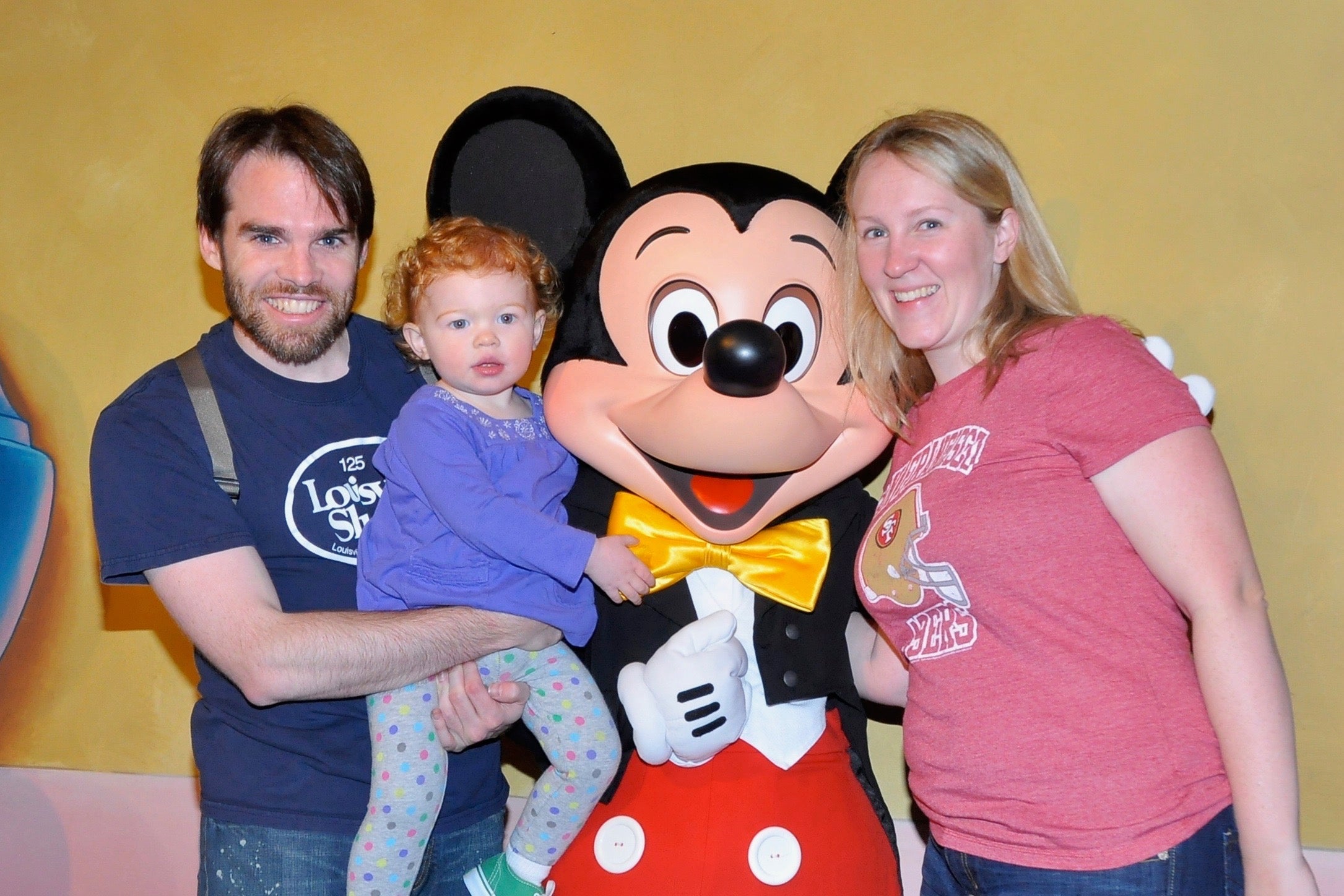 Disneyland with Toddlers - Meeting Mickey Mouse
