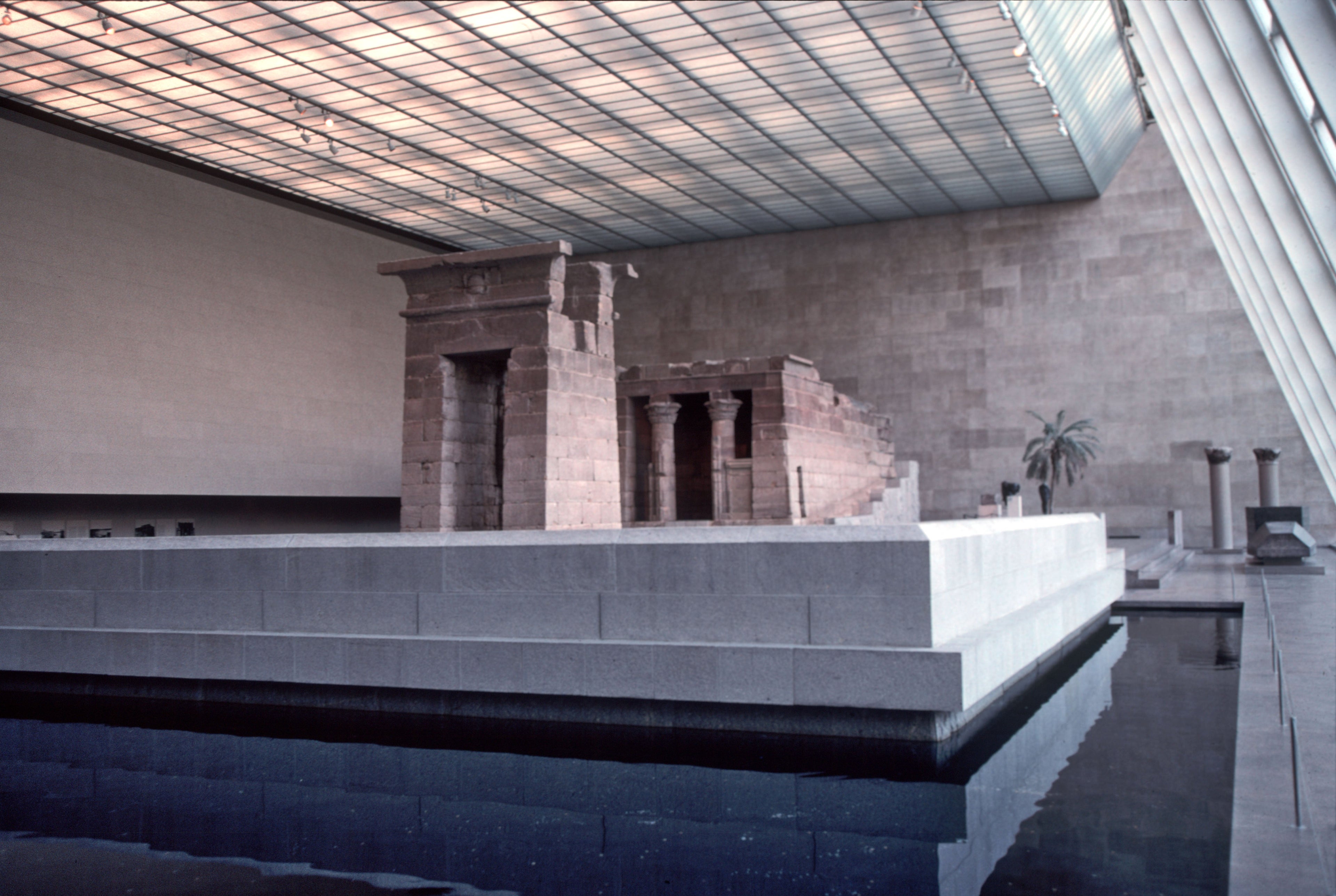 Metropolitan Museum of Art Temple of Dendur, Photo by Allan Tannenbaum/Getty Images