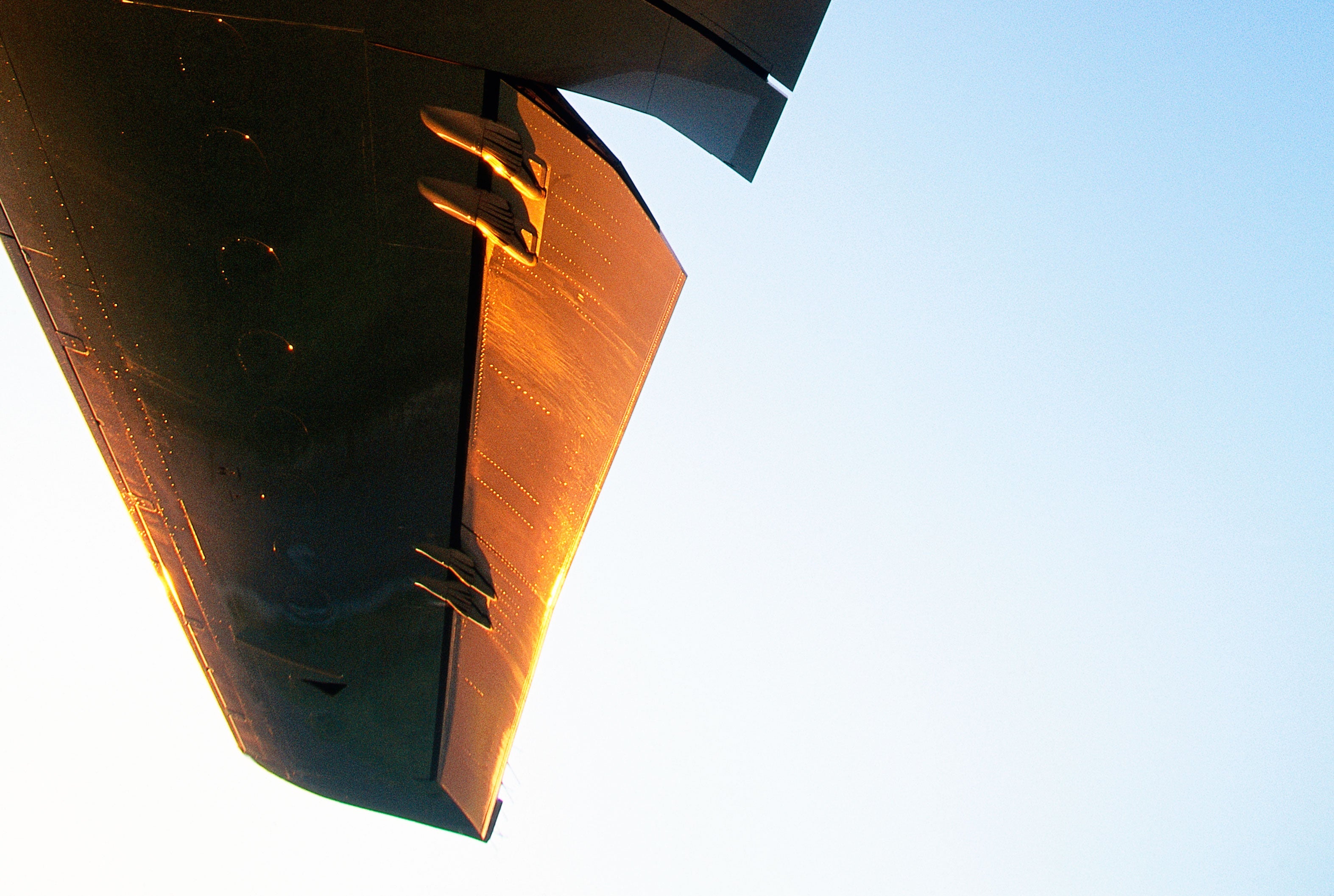 Aileron deflected down on a Gulf Air Airbus A330-200. (Photo by: aviation-images.com/UIG via Getty Images)