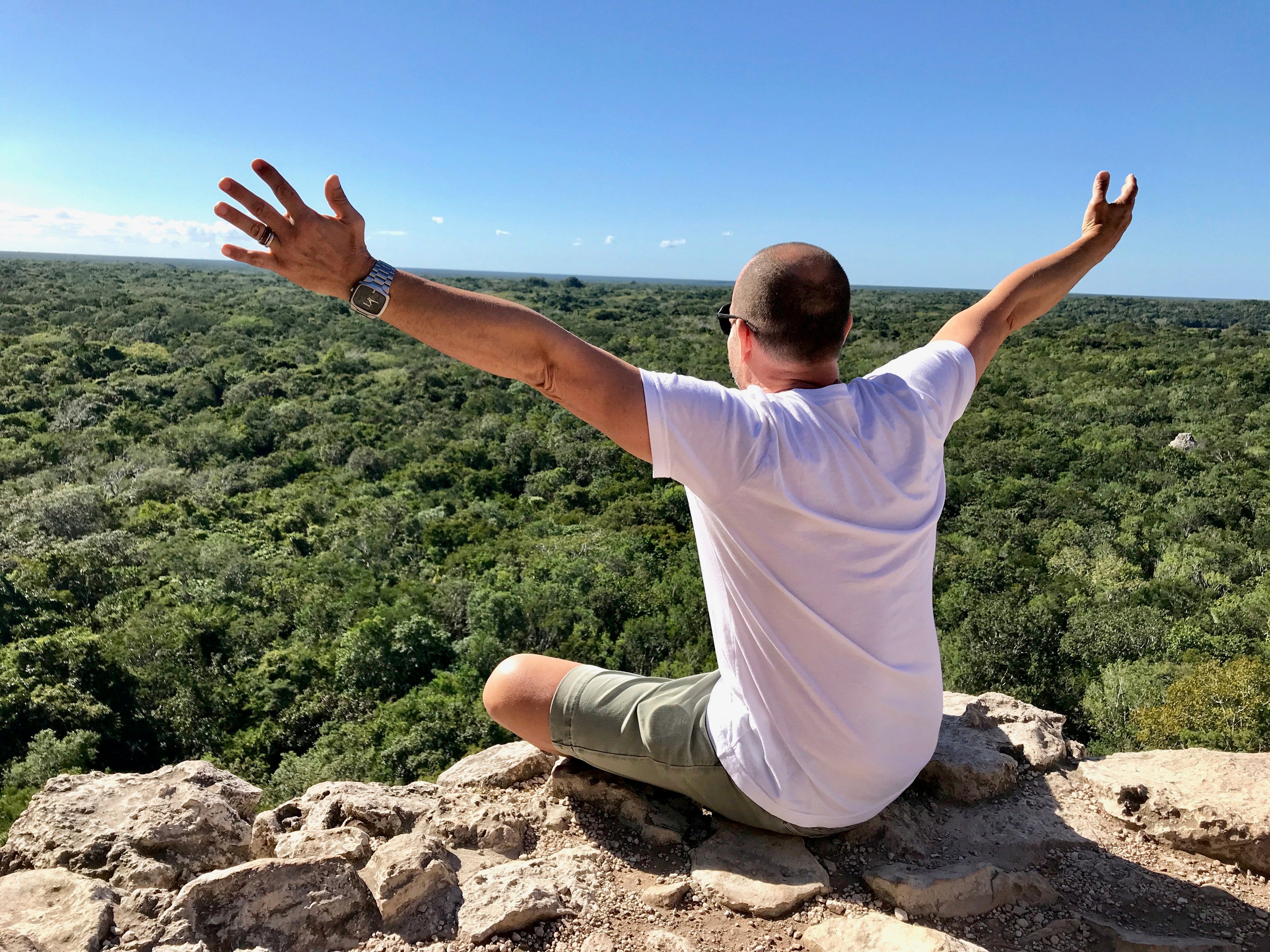 top of Ixtoja Temple Coba Mexico