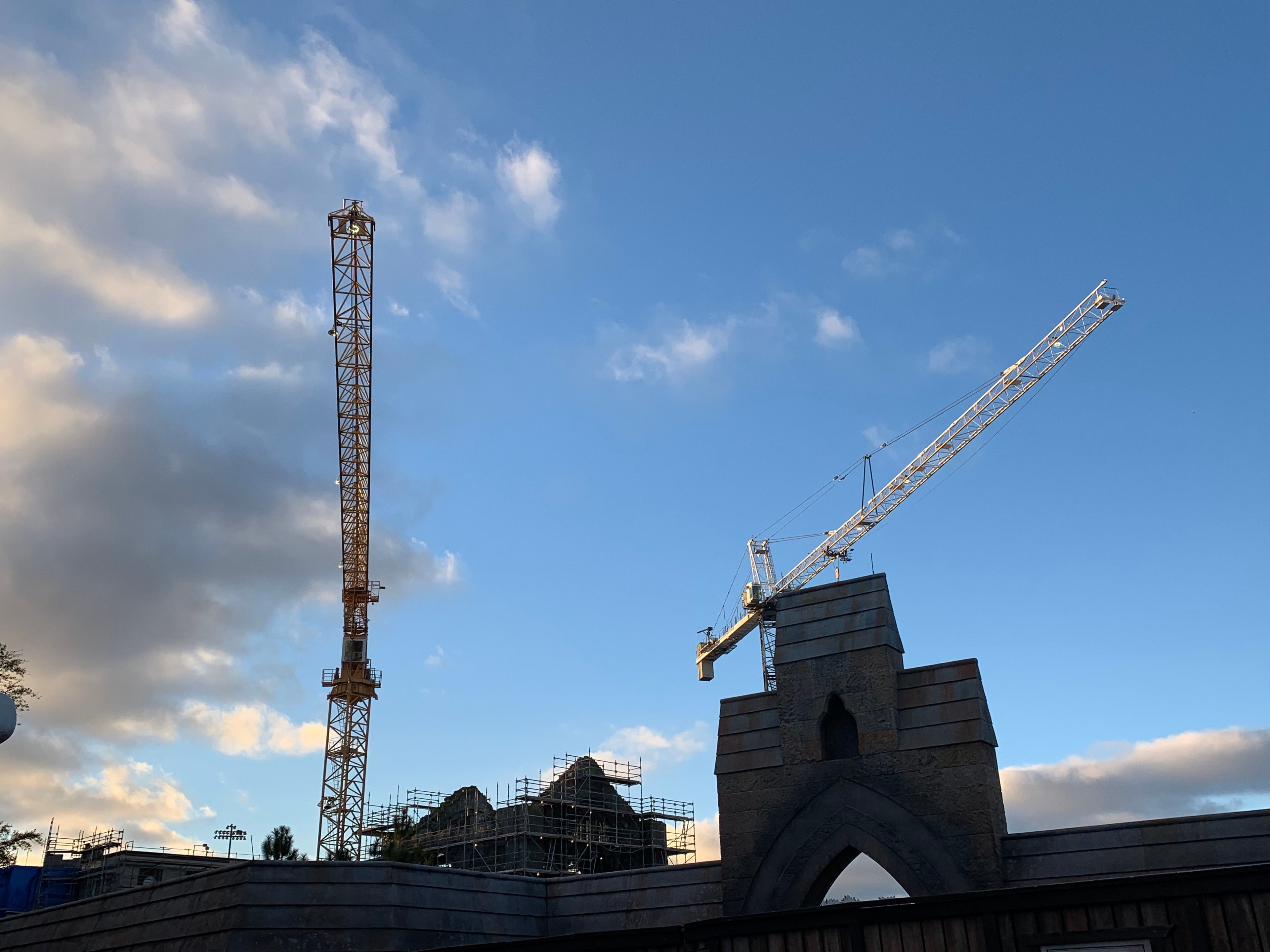 Work begins on Universal Orlando's new roller coaster.
