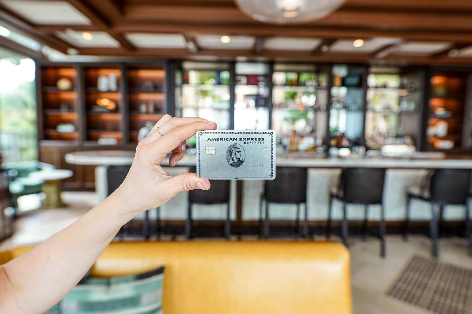 The Amex Platinum, all offer excellent global dining options. (Photo by Isabelle Raphael/The Points Guy)