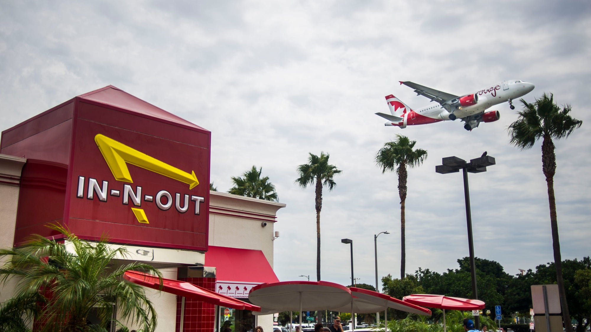 In-N-Out Burger near Los Angeles International Airport