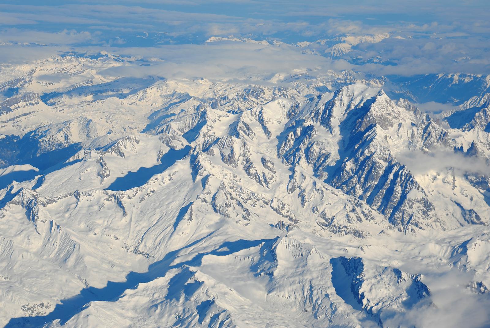 Mont Blanc in all her glory. Image by Alberto Riva.