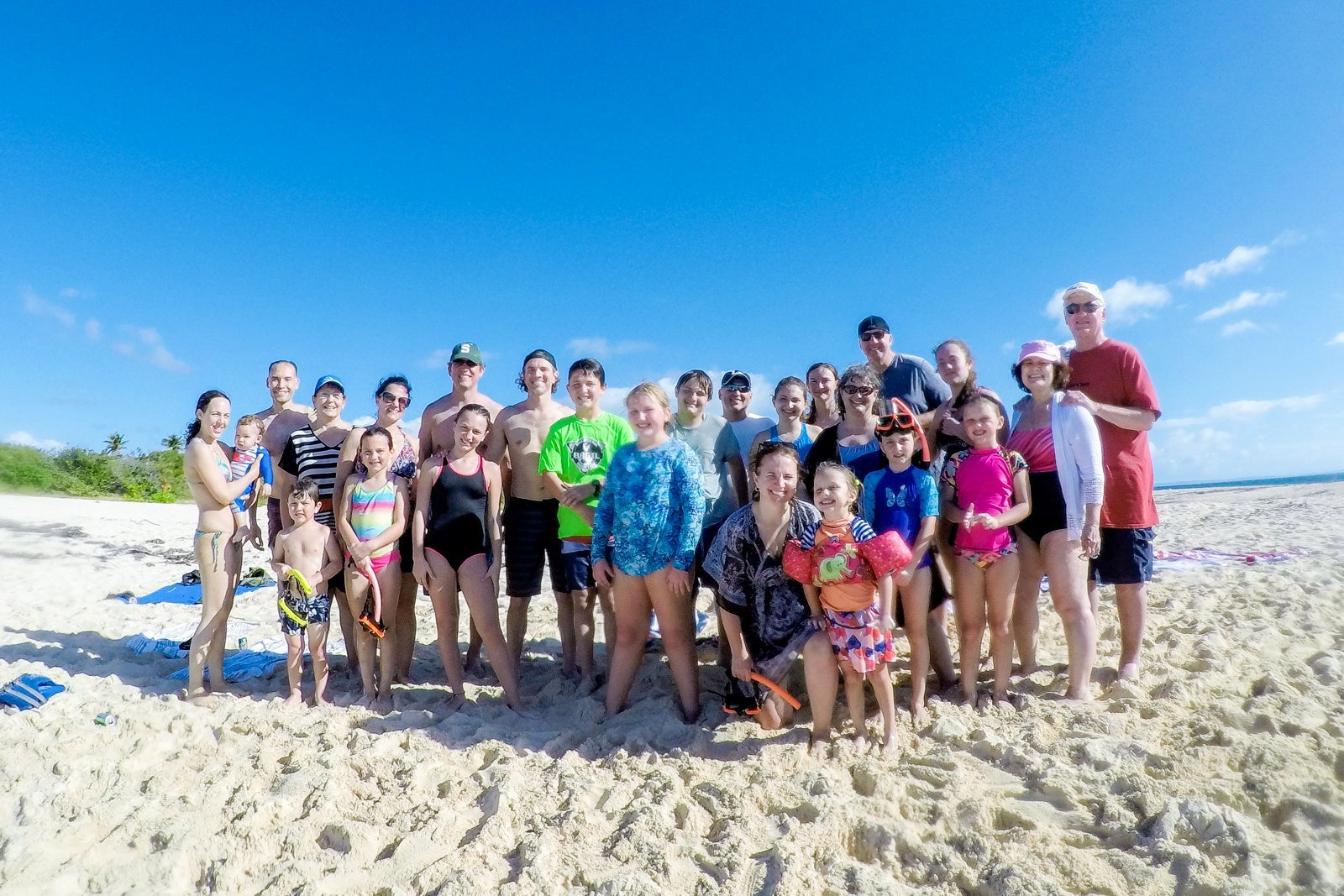 No one in the family was opposed to escaping the Midwest in January.