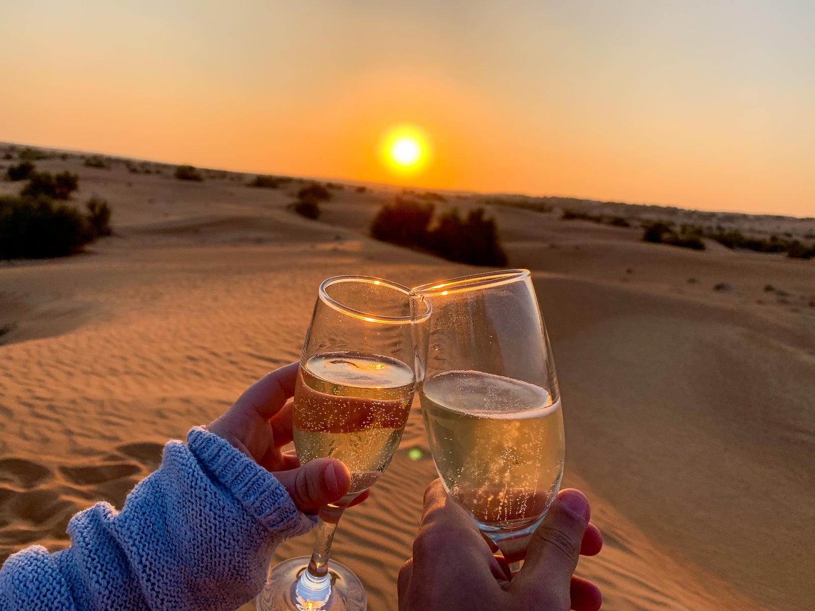 Sundowners at Al Maha
