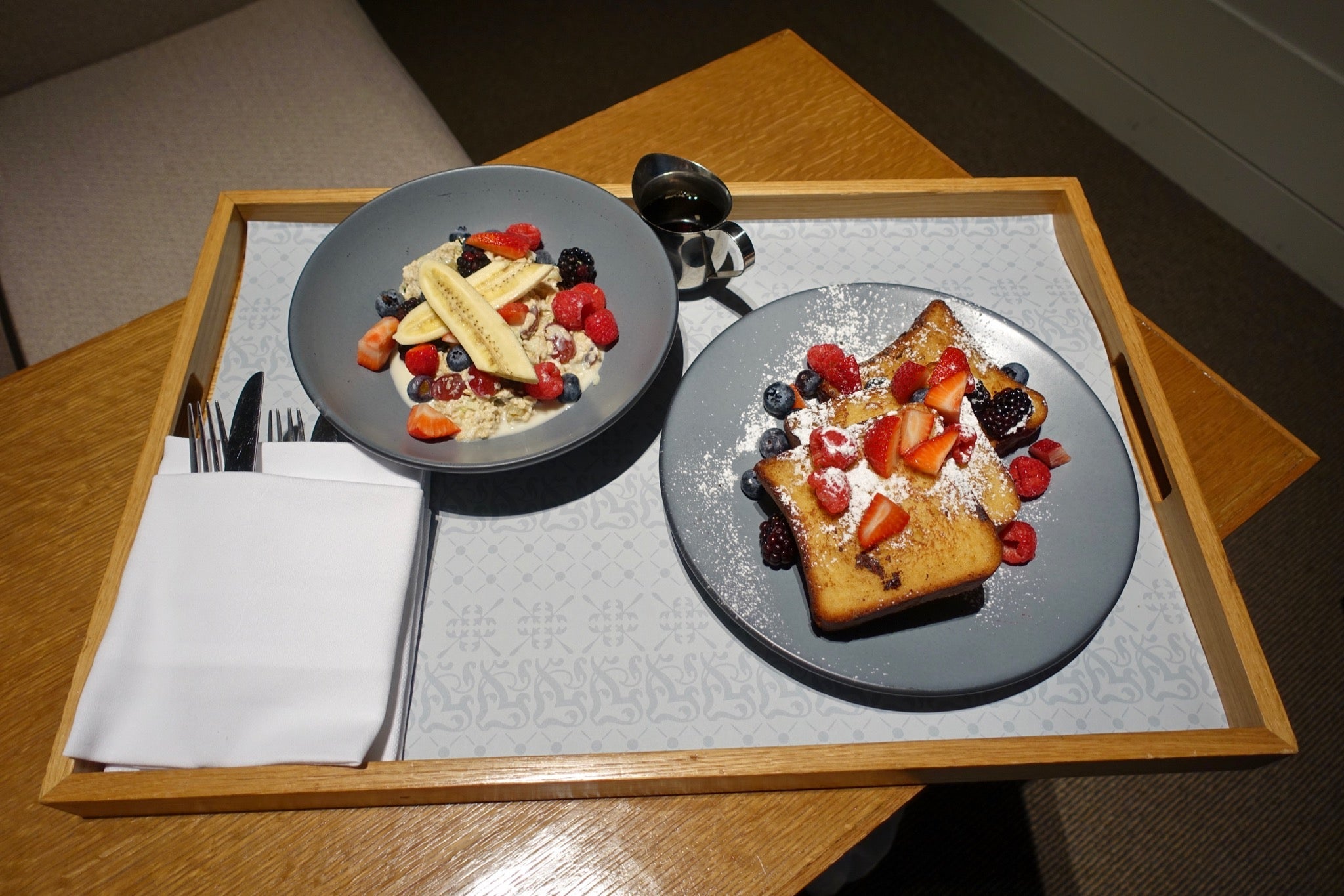 Breakfast at the Andaz 5th Avenue in New York City