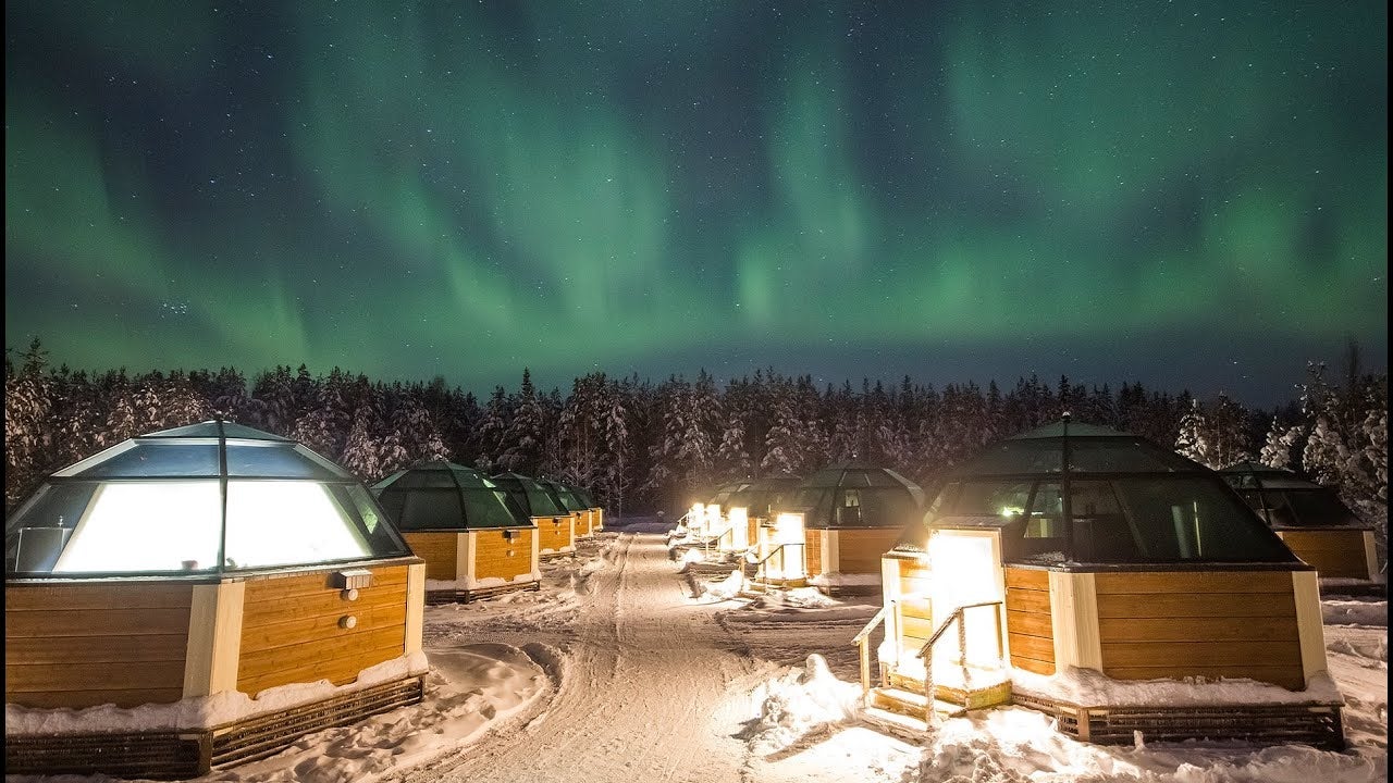 (Photo courtesy Arctic Snowhotel/YouTube)