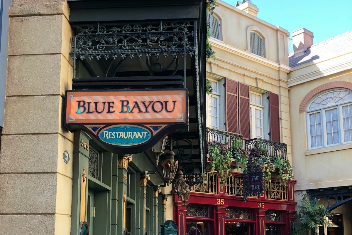 Best Disneyland Restaurants for Families - Blue Bayou