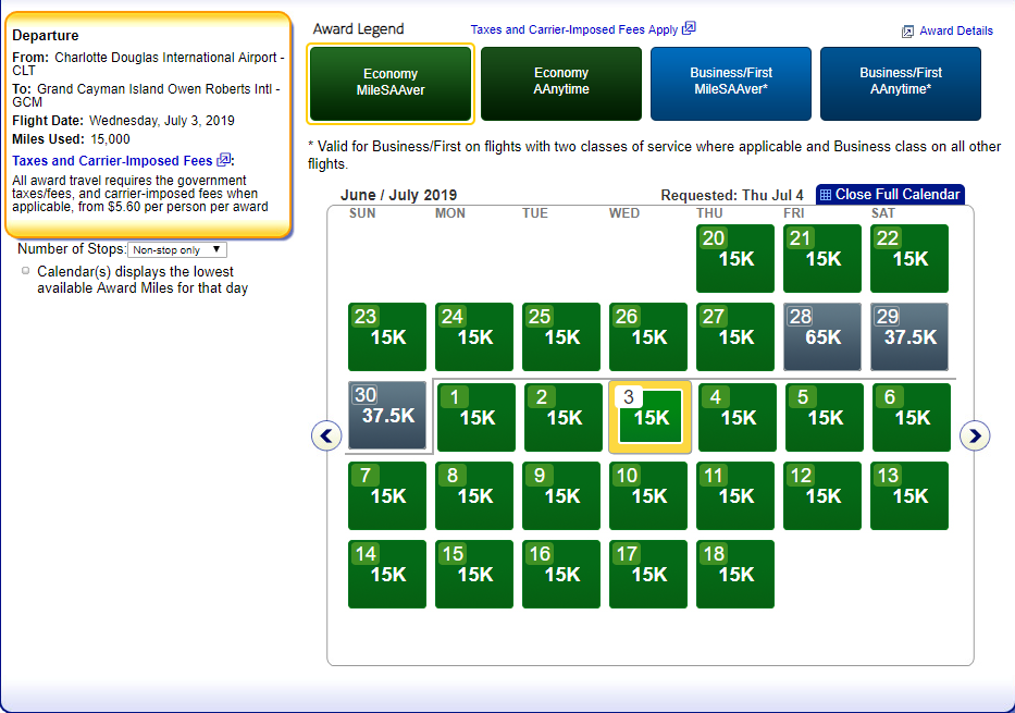 Use the AA website to search for MileSAAver award space before moving on to the BA website.