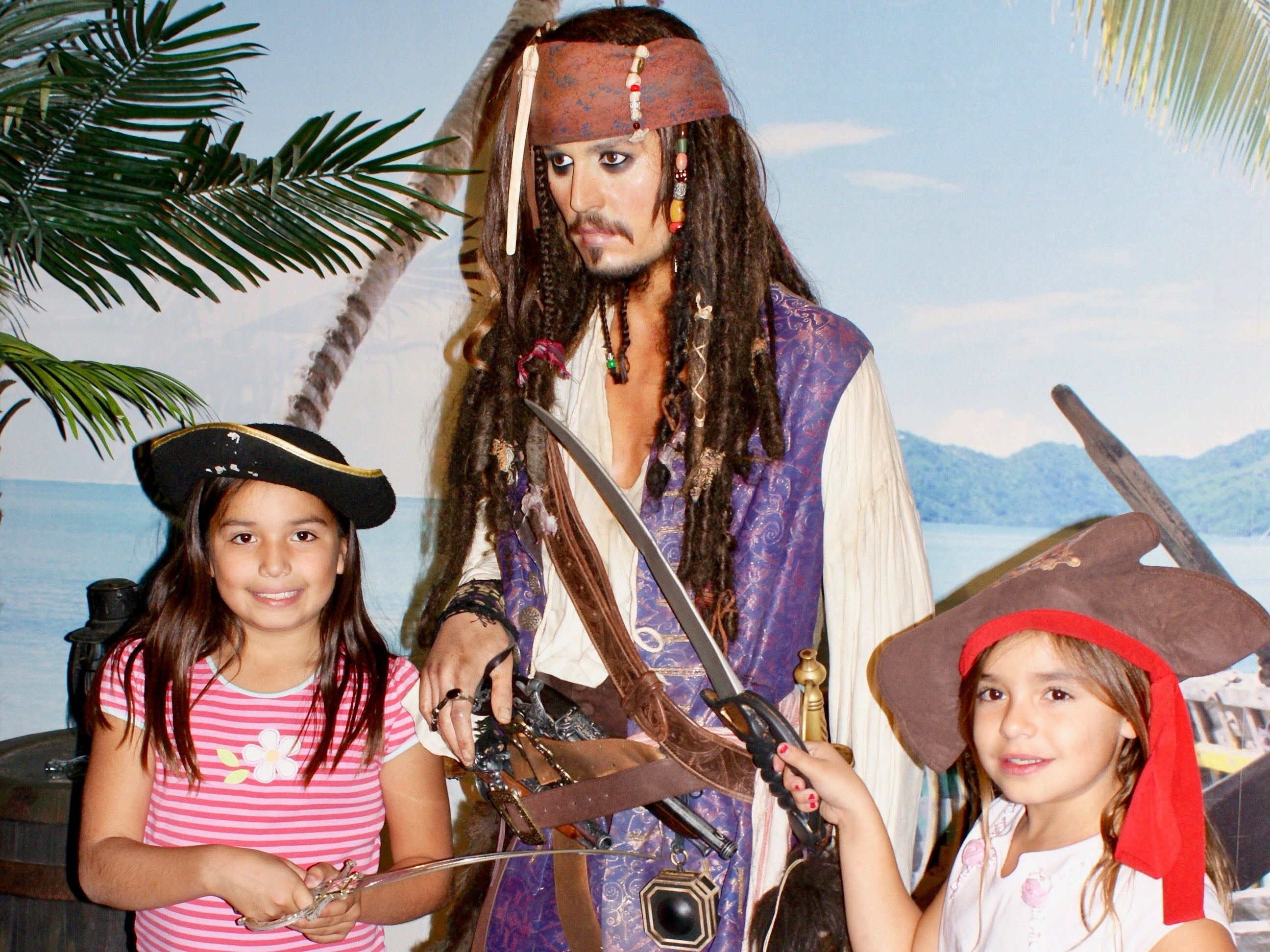 Captain Jack Sparrow Madame Tussaud's Las Vegas Johnny Depp