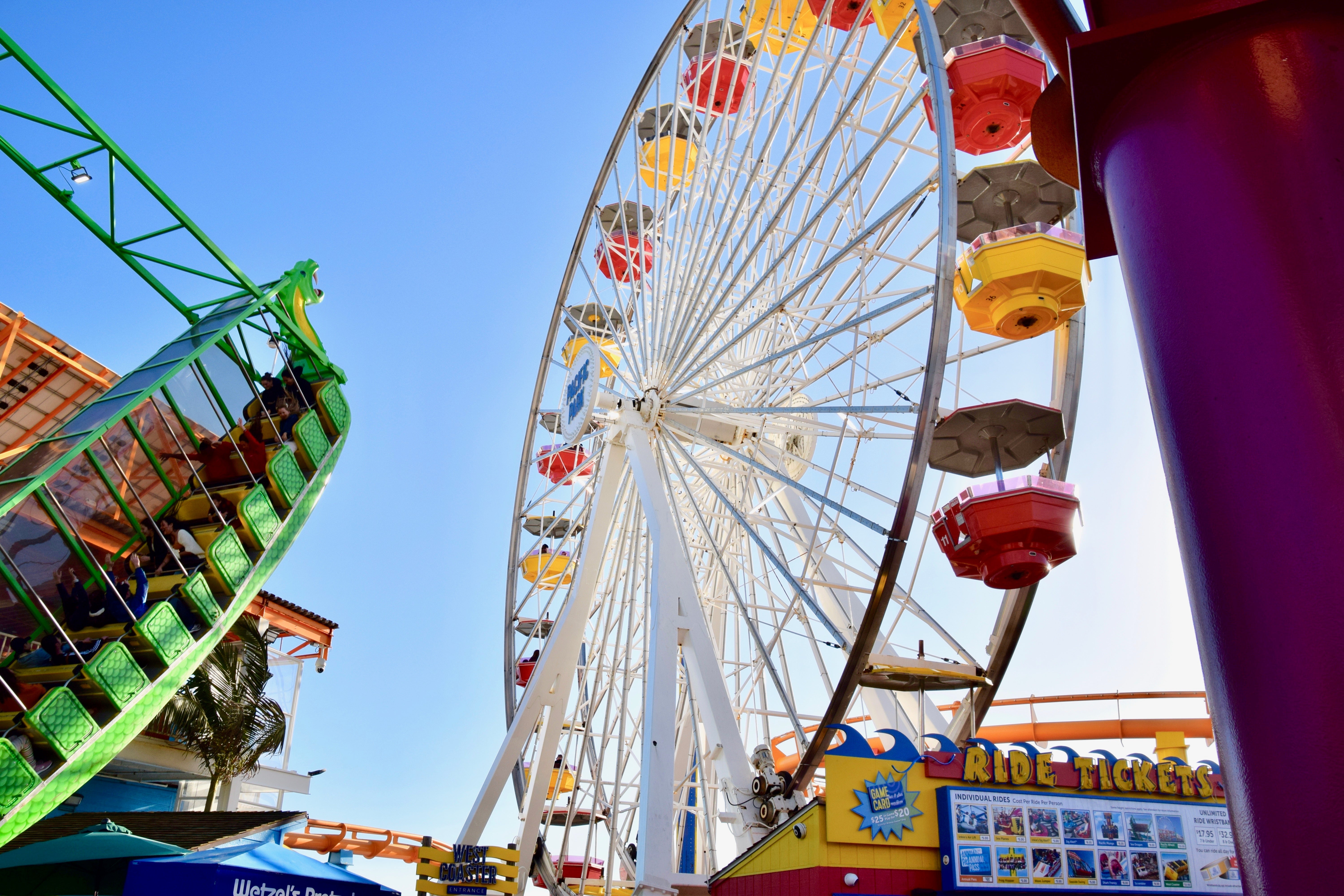 ferris wheel Santa Monica Pier