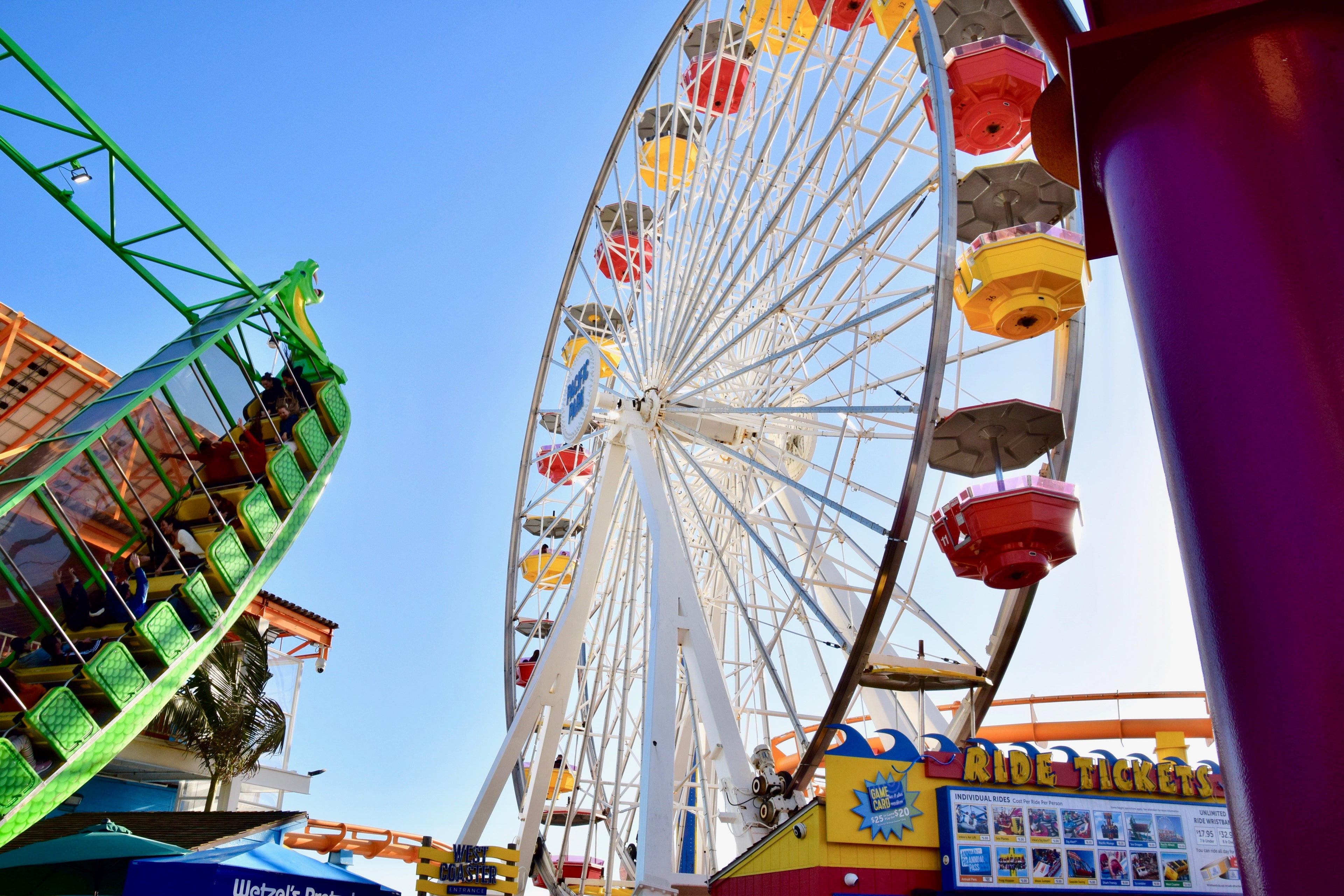 ferris wheel Santa Monica Pier
