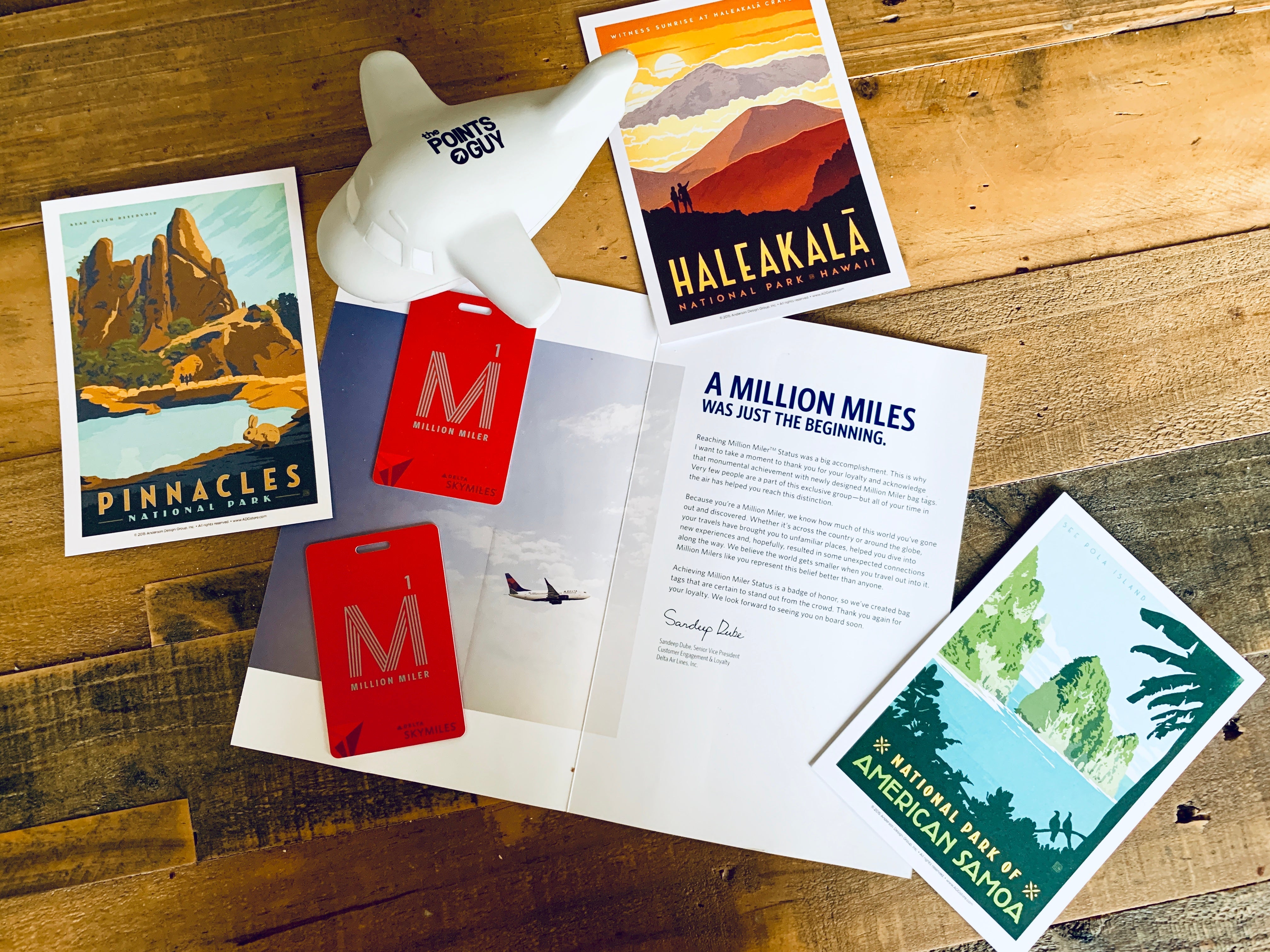 Delta Now Sending Brag Tags to Million Milers — Here's What