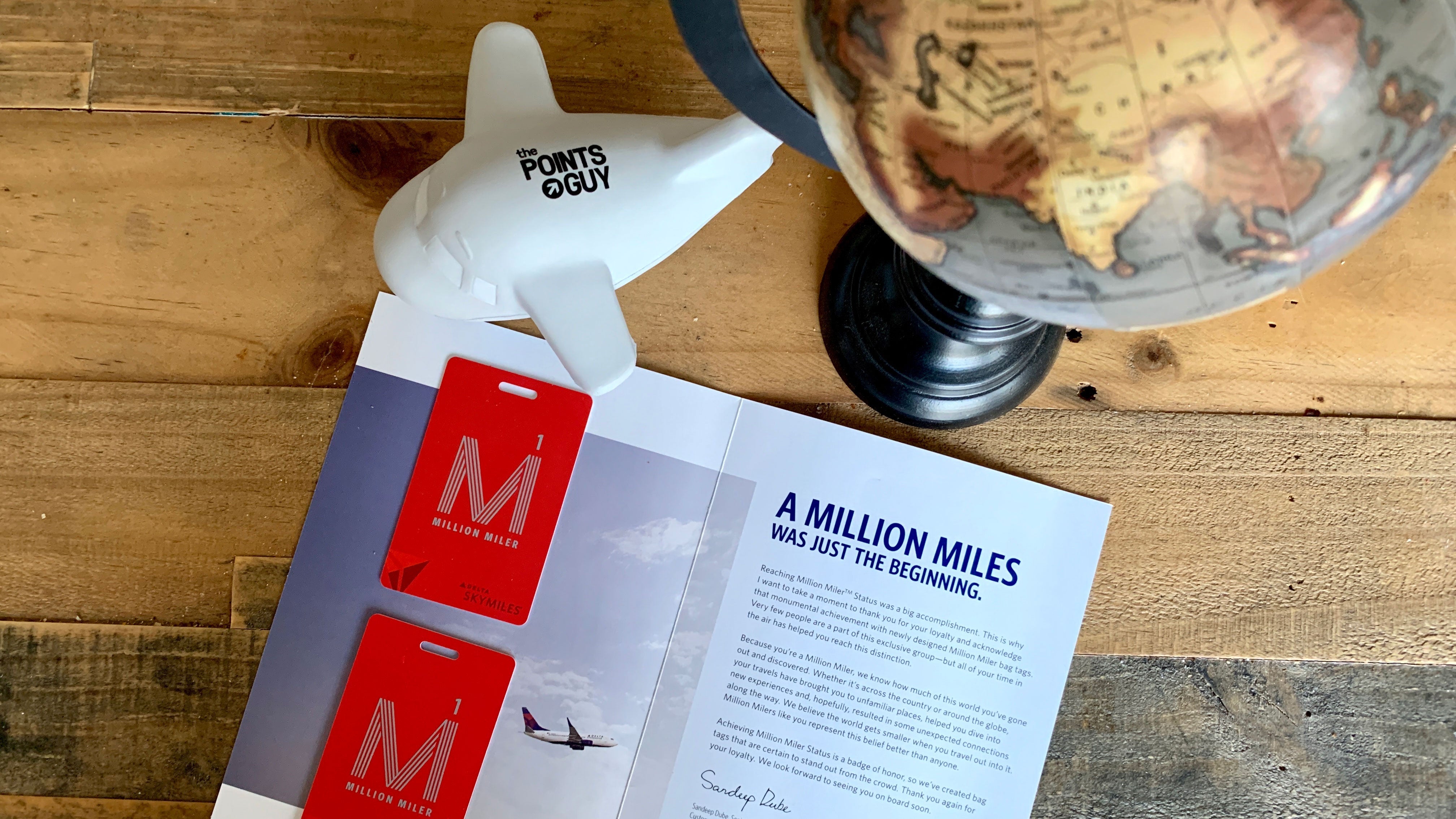 Delta Now Sending Brag Tags to Million Milers — Here's What