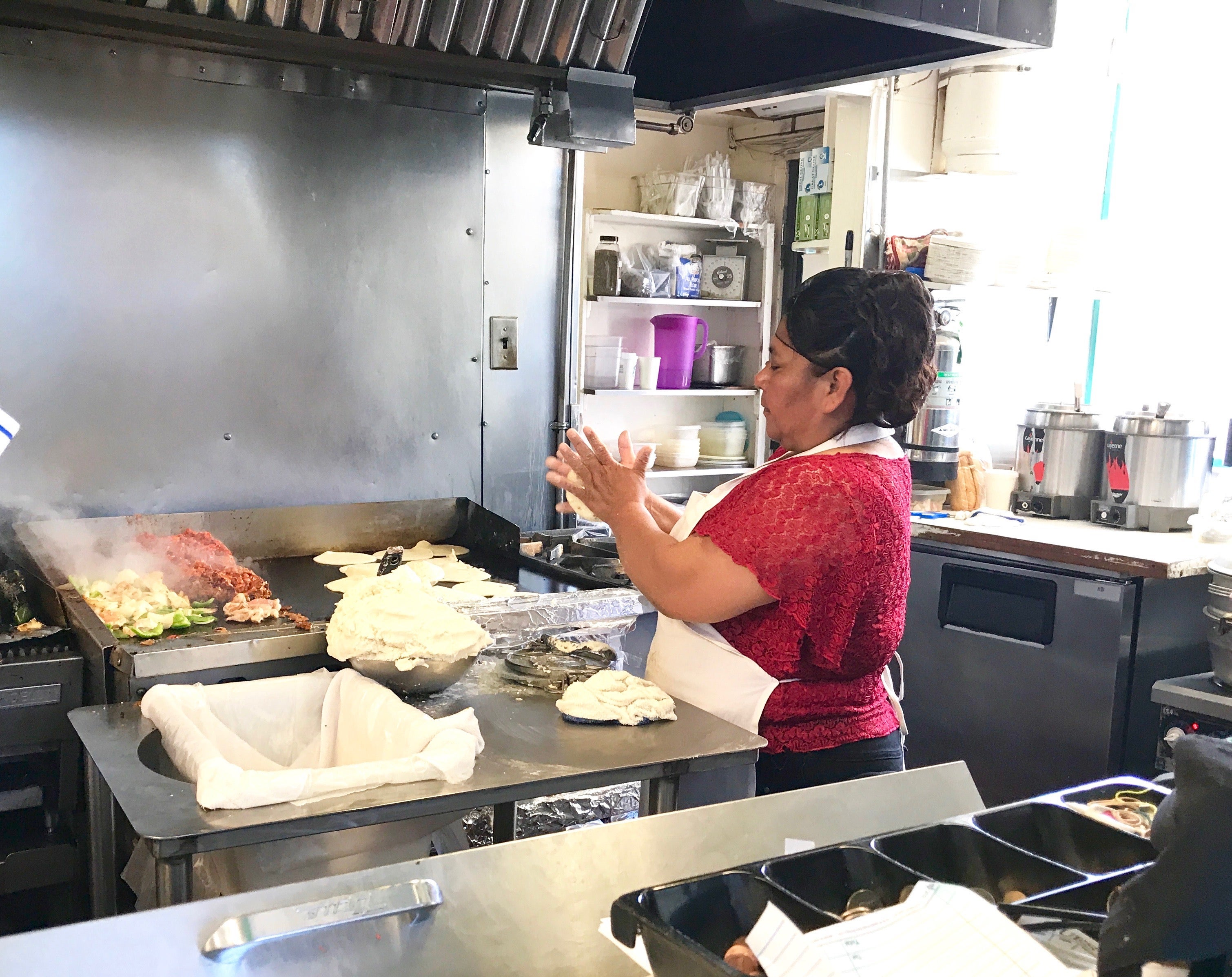 handmade tortillas La Super Rica Santa Barbara