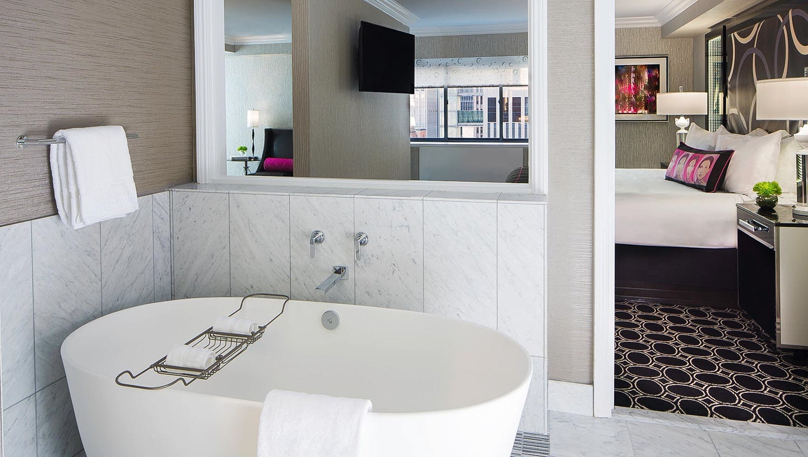 The Kimpton Muse Spa Suite. (Photo courtesy of Kimpton Muse)