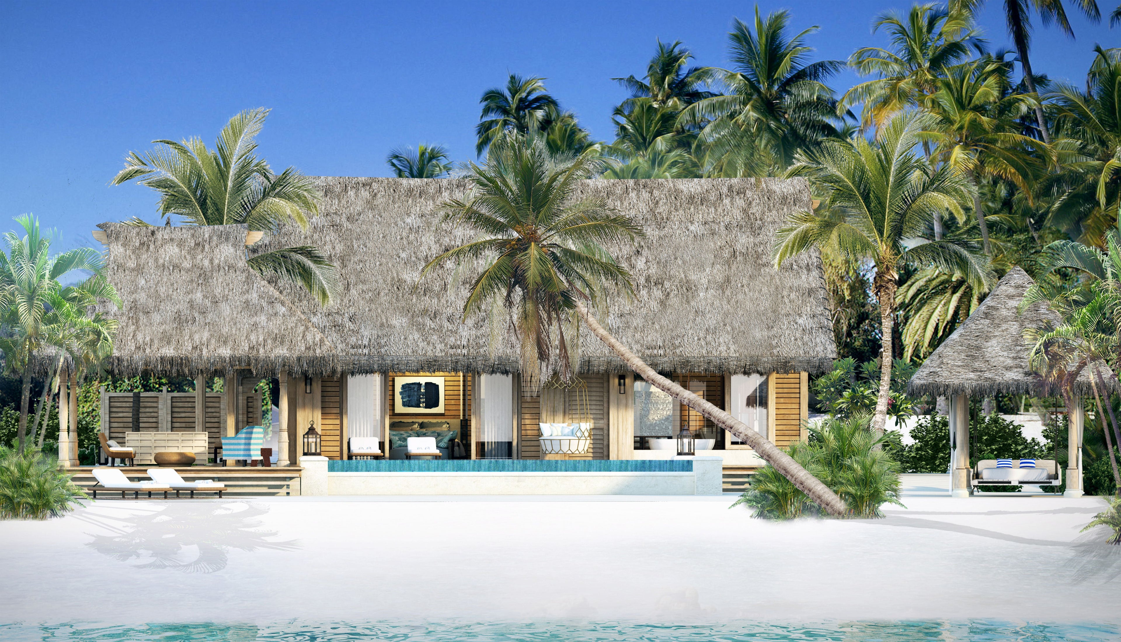 Beach Villa with Pool. Image by HIlton