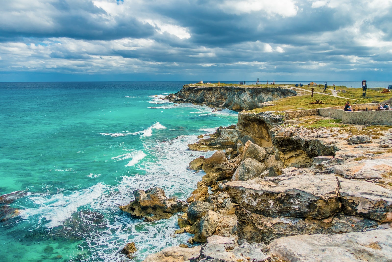 Coast of Isla Mujeres.