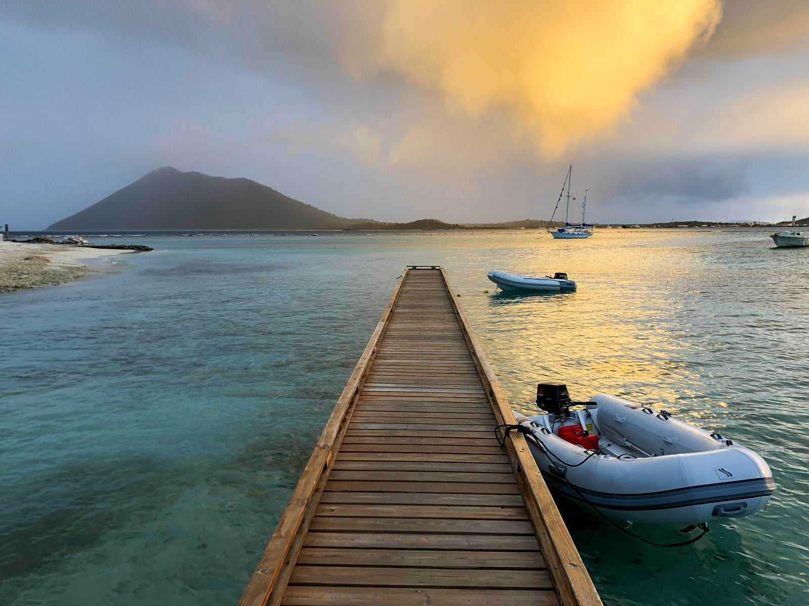Sunsets in BVI are epic