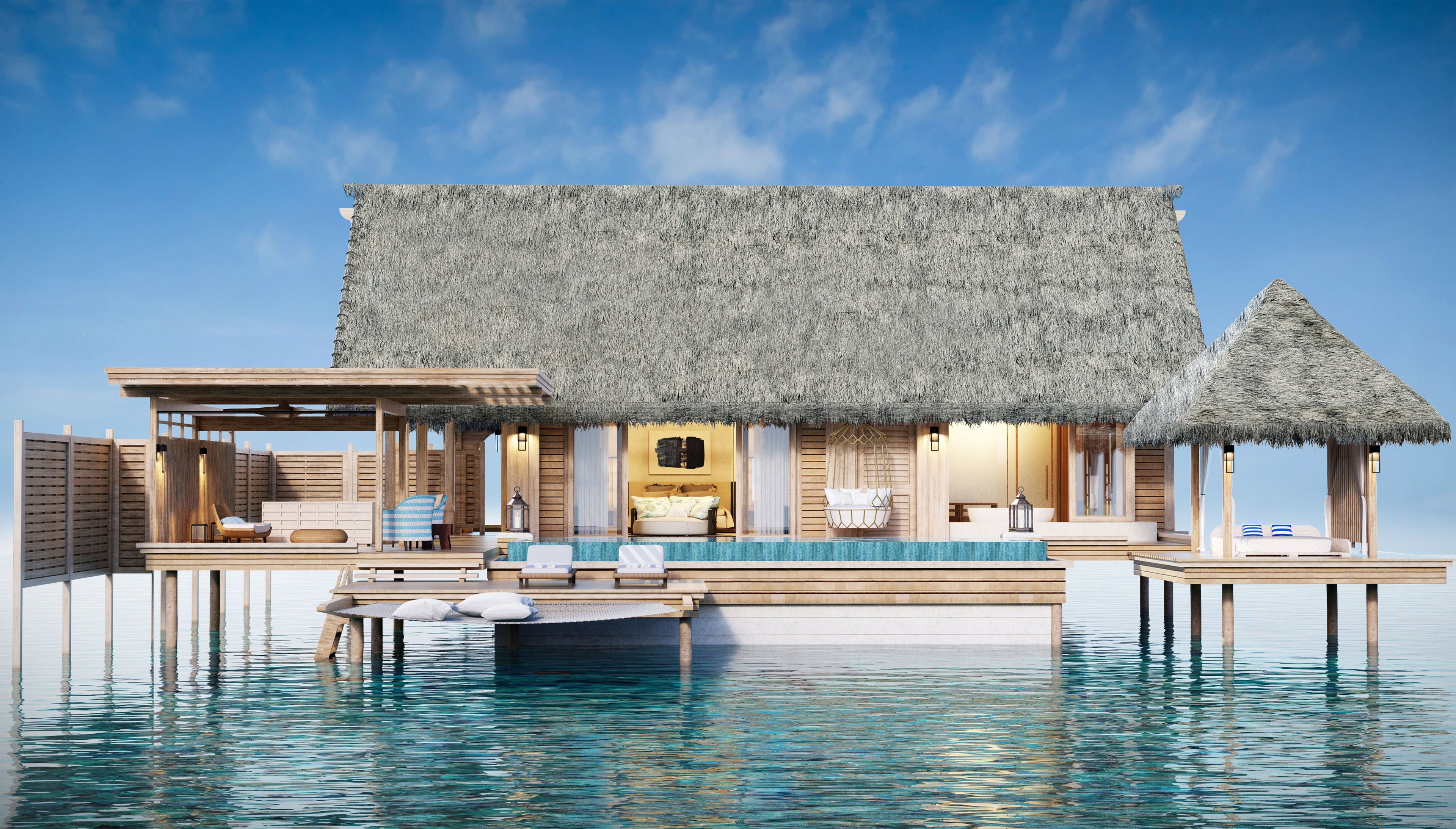 Overwater Villa. Image by Hilton