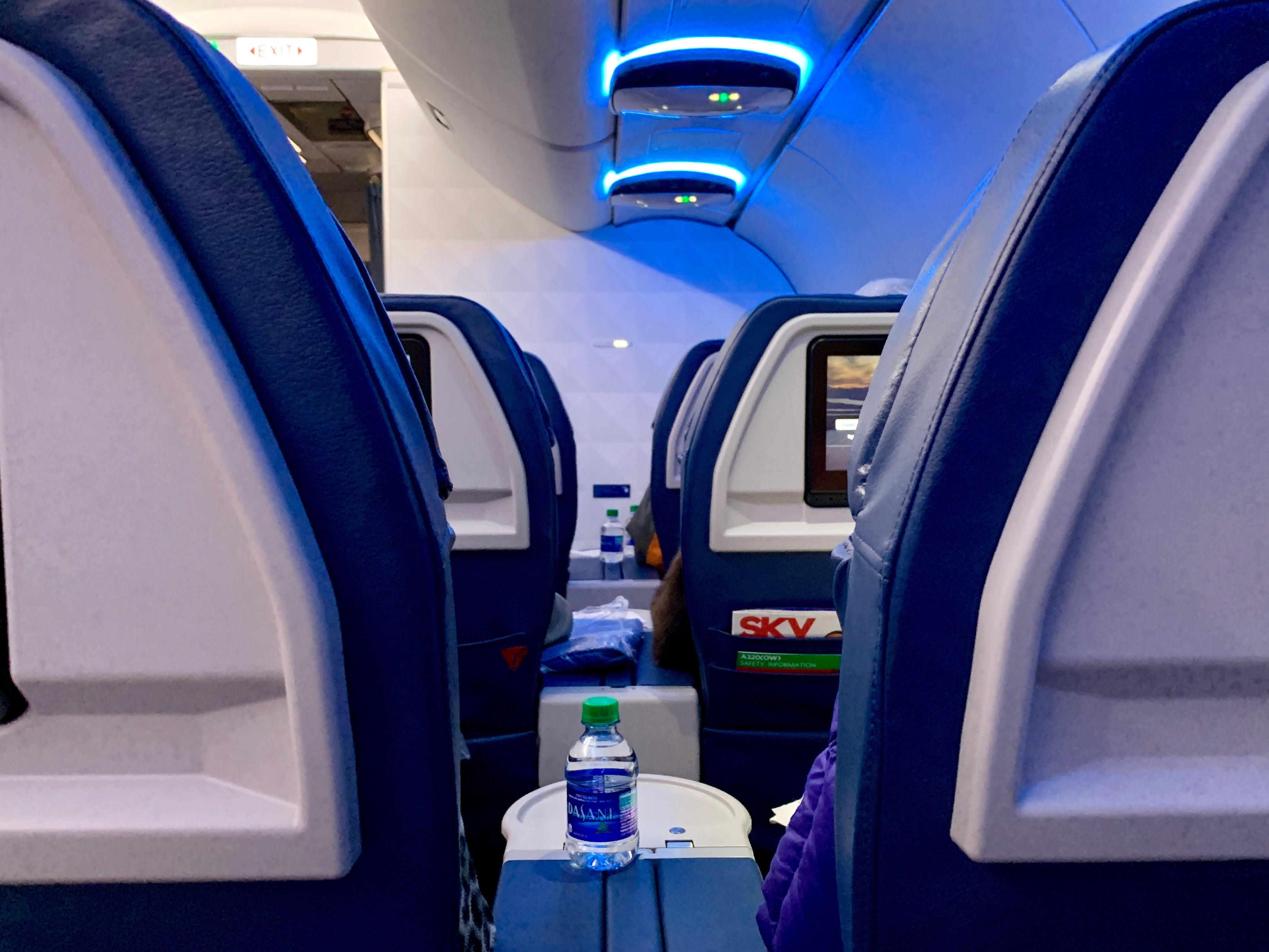 delta a320 first class seating