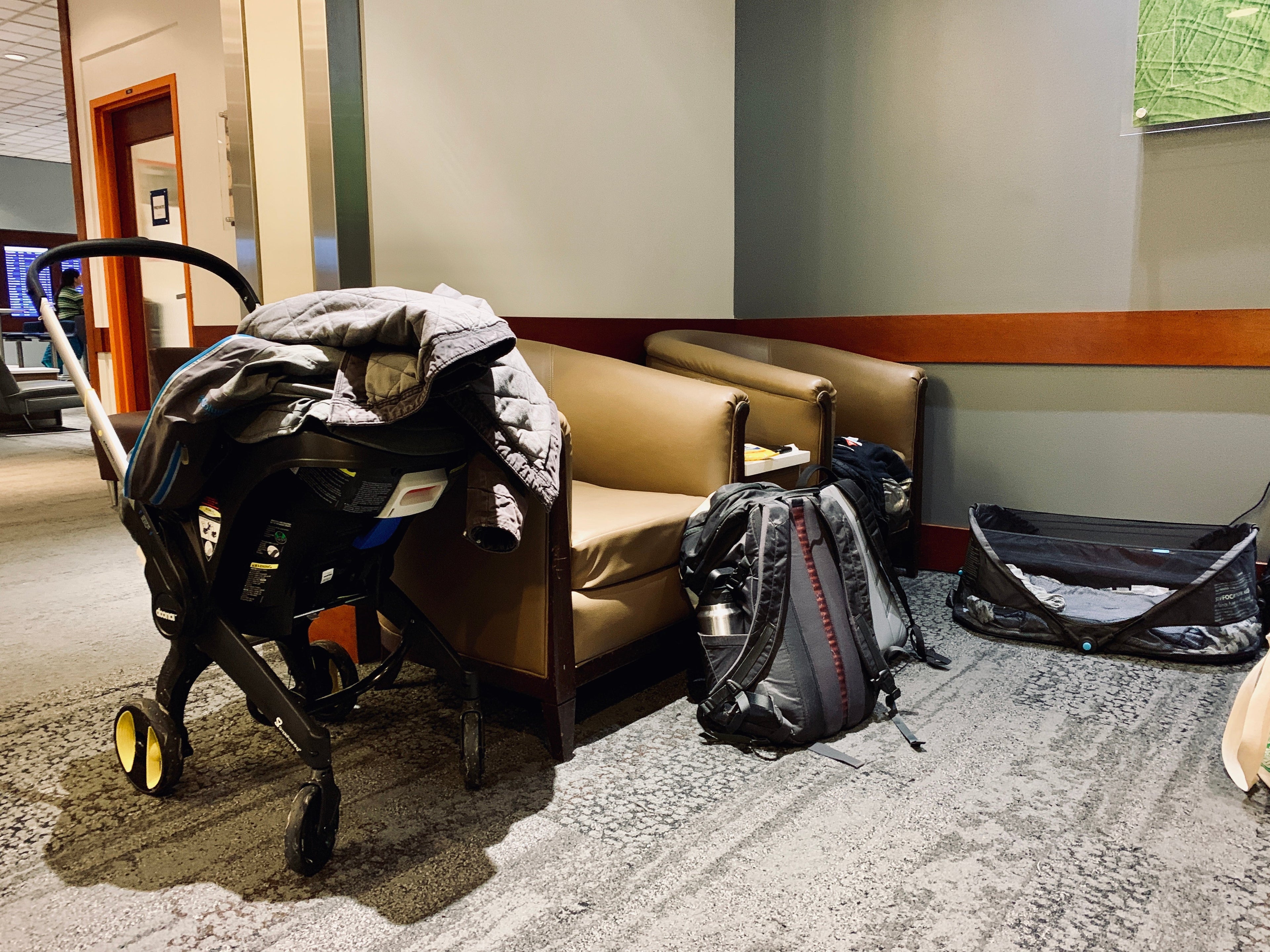 Thank heavens for Delta Sky Club access