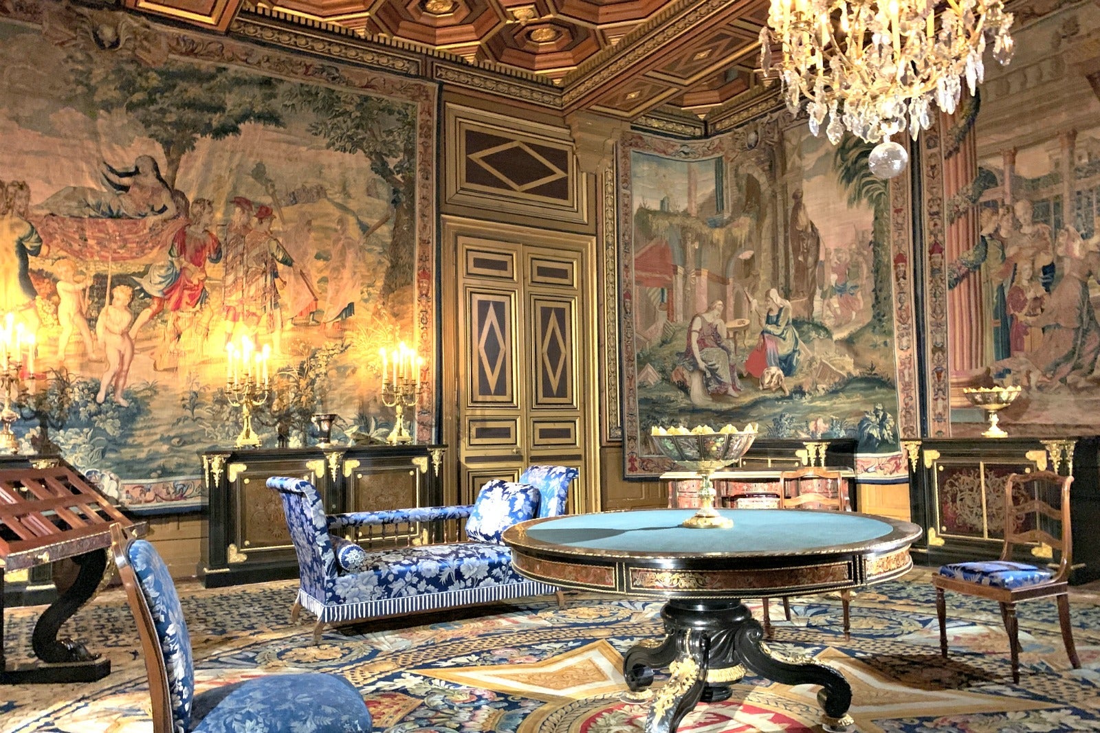 Fontainebleau Castle.