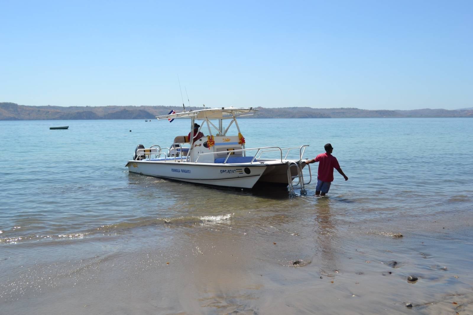 Andaz beach house boat