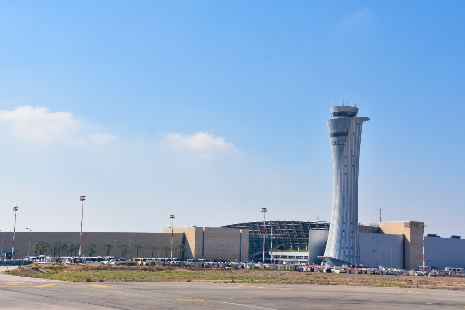 The Ben-Gurion International Airport is the largest international airport in Israel. (Photo via Getty Images)