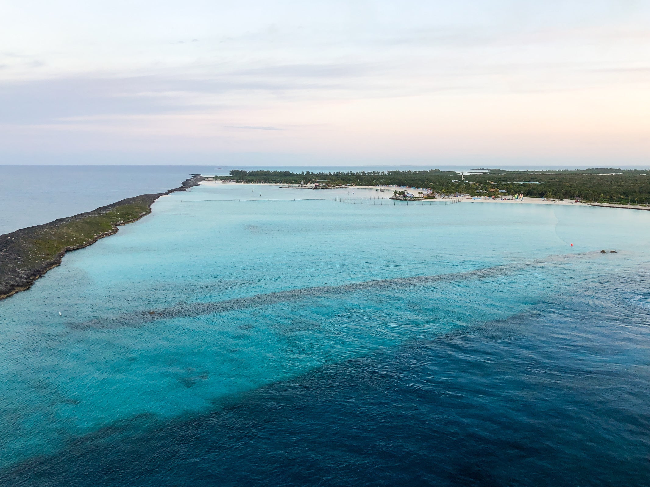View of Castaway Cay in the Bahamas (Photo by Summer Hull/The Points Guy)