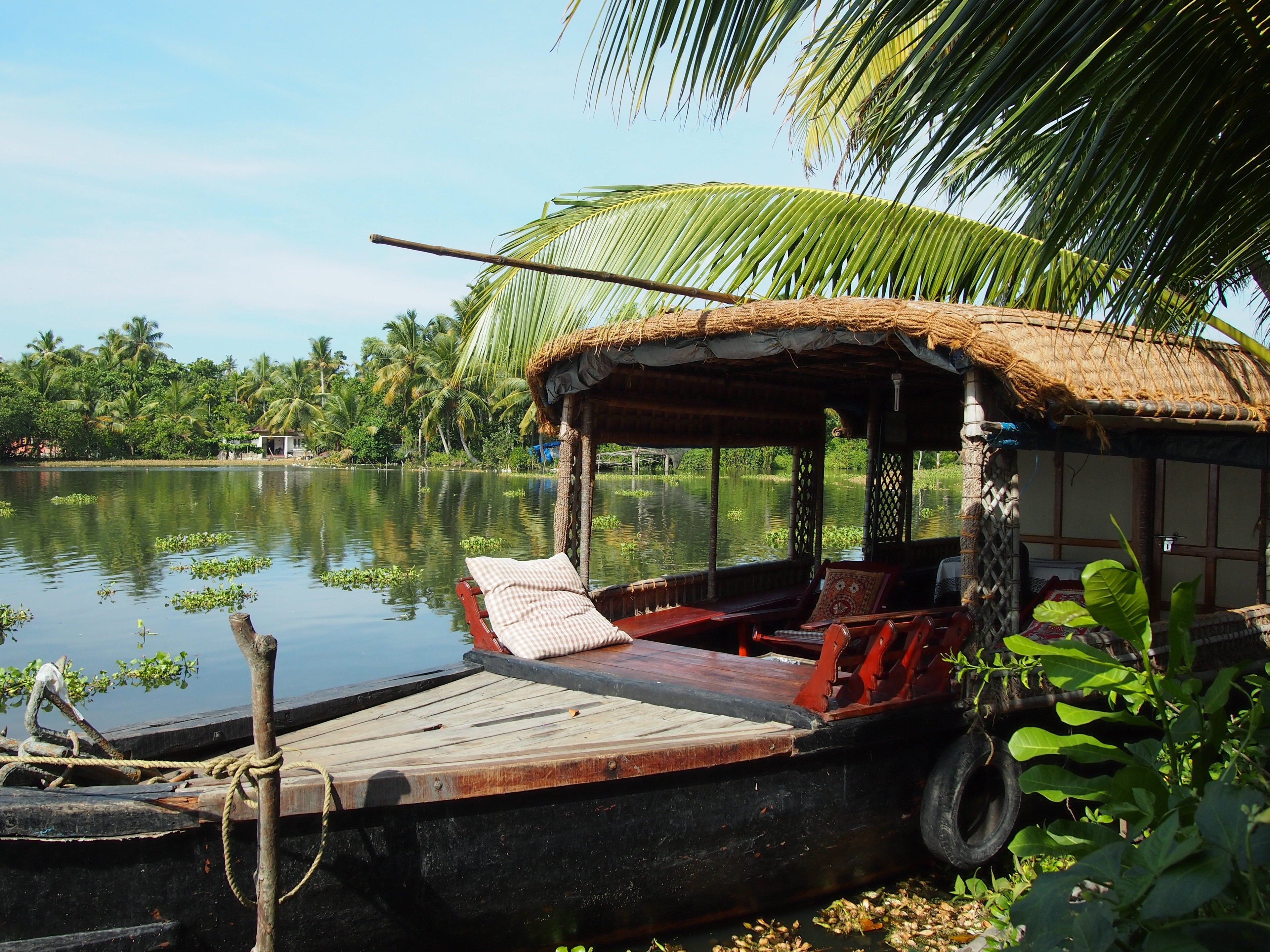 A houseboat in Kerala (Photo by Elen Turner)